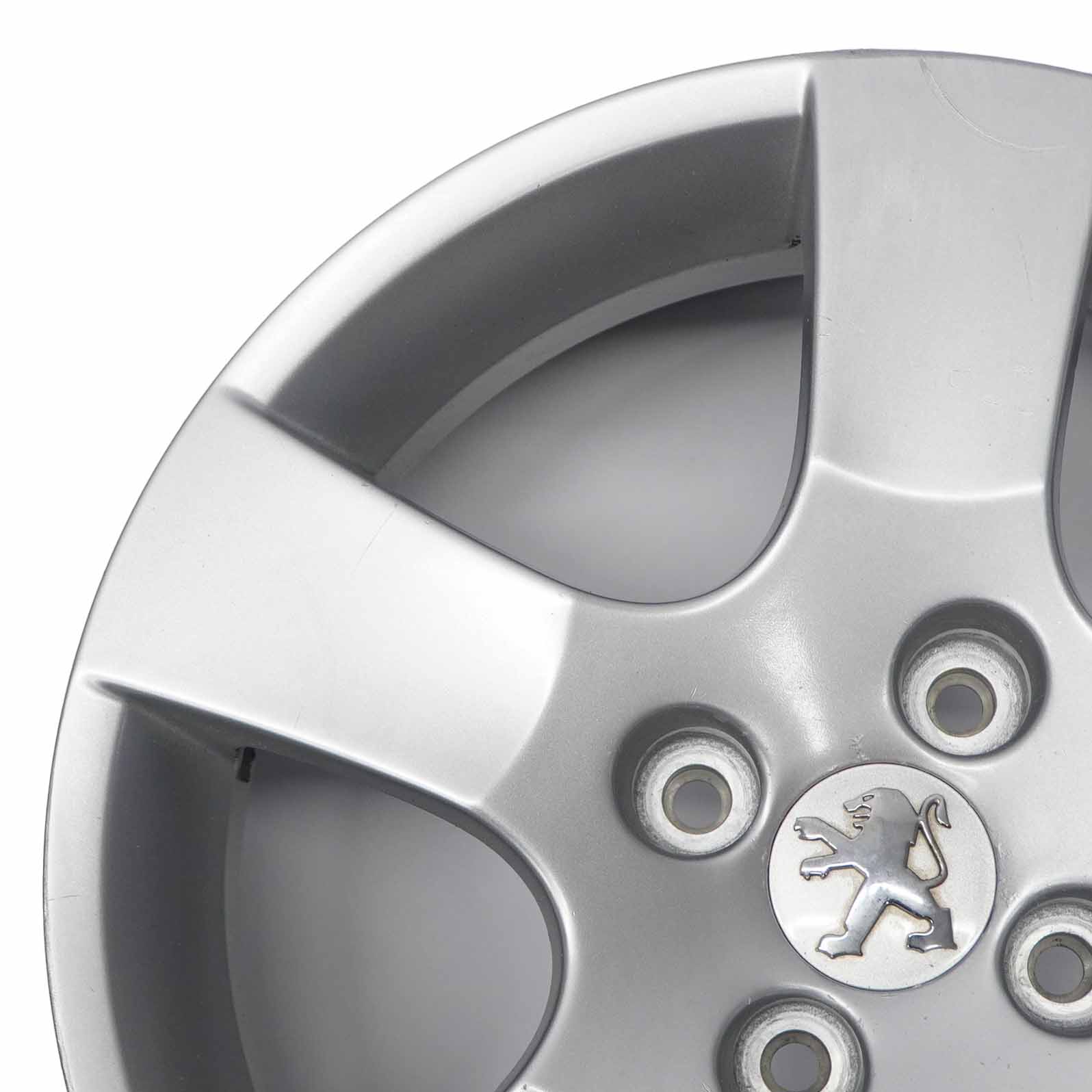 Peugeot 207 Silver Wheel Alloy Rim 16" 6J ET:27 9686100080