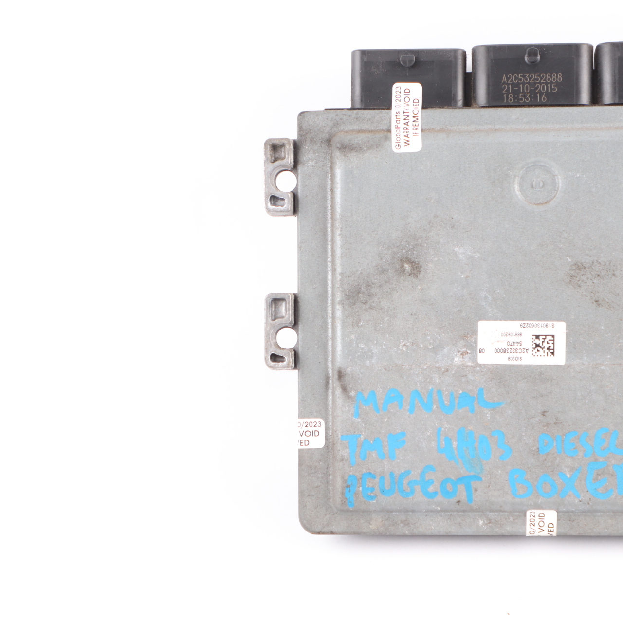 Peugeot Boxer Citroen Relay 4H03 TMF 130HP Engine Control Module ECU 9691854880