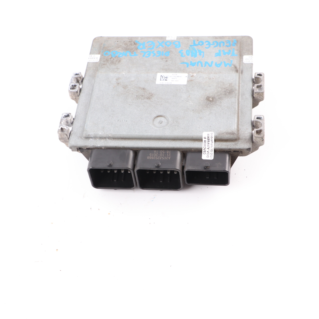 Peugeot Boxer Citroen Relay 4H03 TMF 130HP Engine Control Module ECU 9691854880