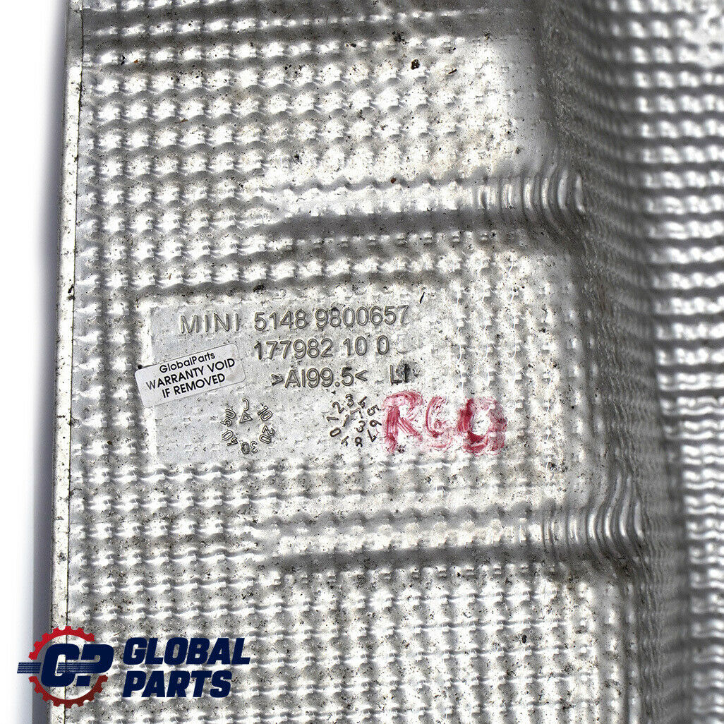 Mini R60 R61 Exhaust Fuel Tank Heat Shield Insulation 9800657