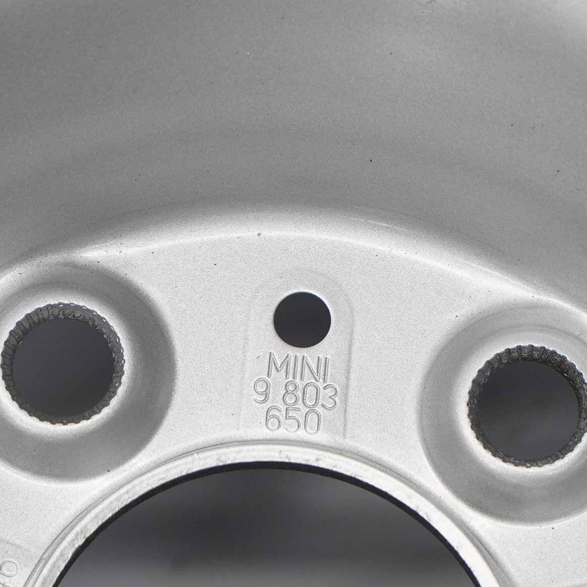 Mini Cooper R60 R61 Steel Wheel Rim 16" 6,5J ET:46 Silver 9803650