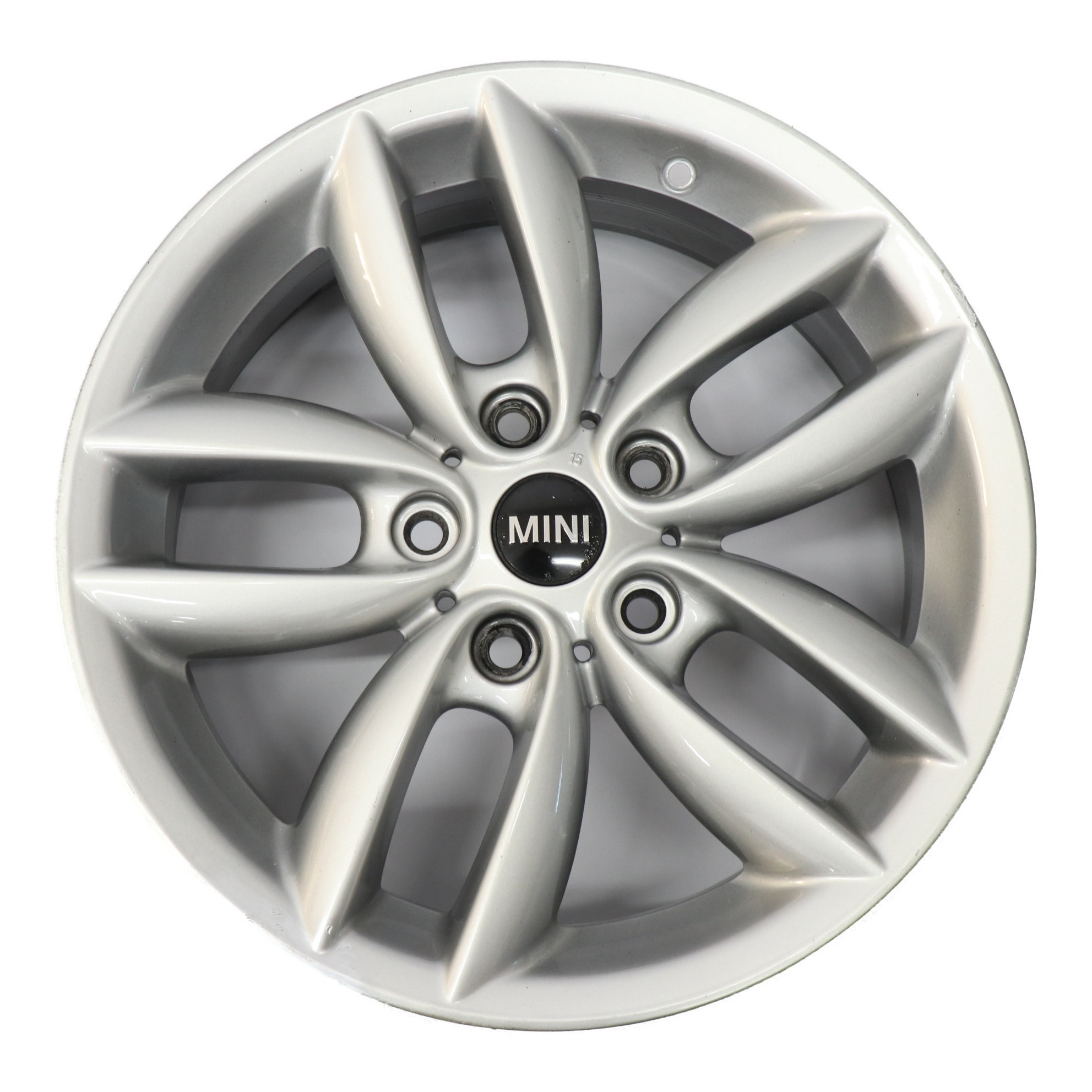 Mini R60 R61 Silver Wheel Alloy Rim 17" 7J 5-Star Double Spoke 124 ET:50 9803723