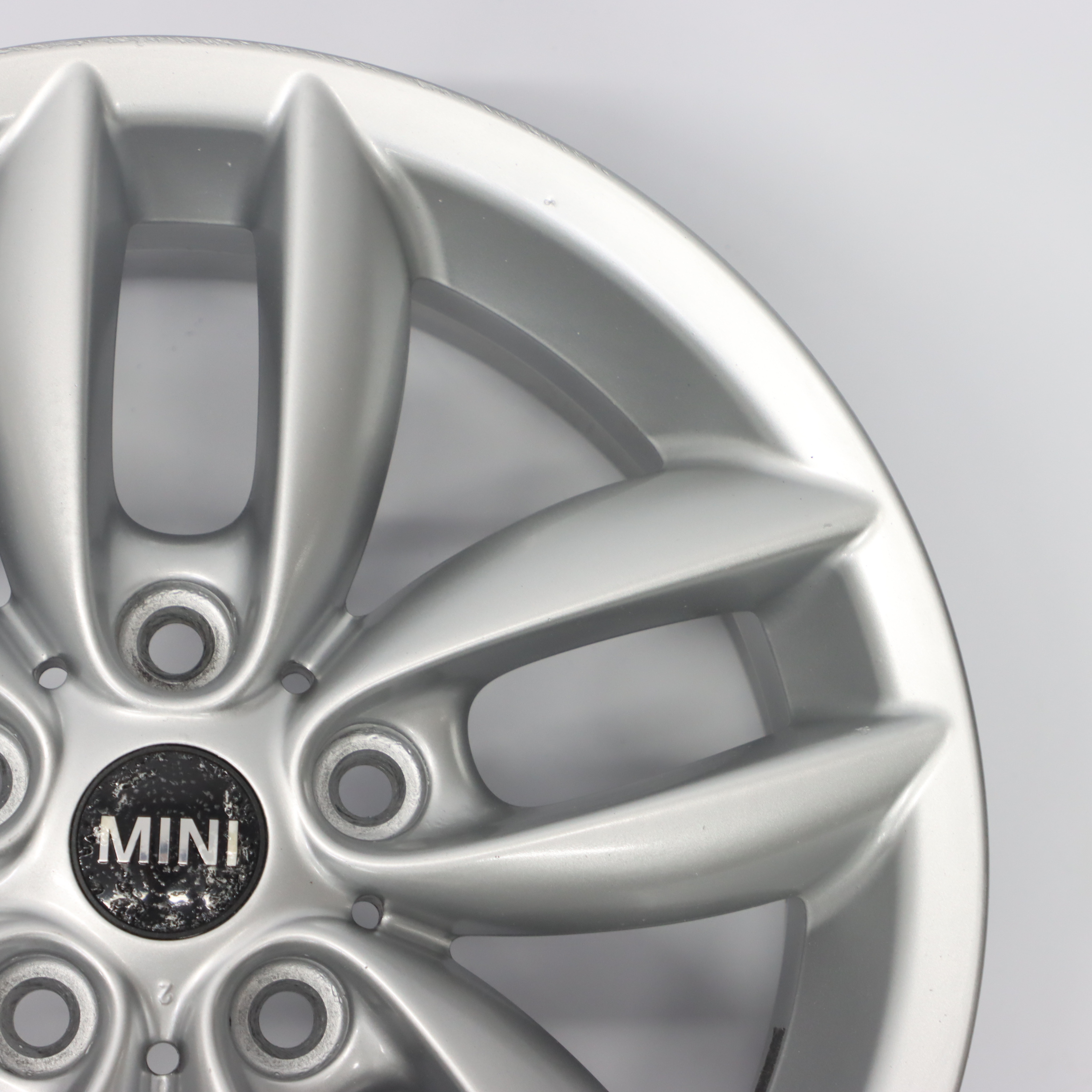 Mini Cooper R60 R61 Silver Wheel Alloy Rim 17" 7J 5-Star Double Spoke 124