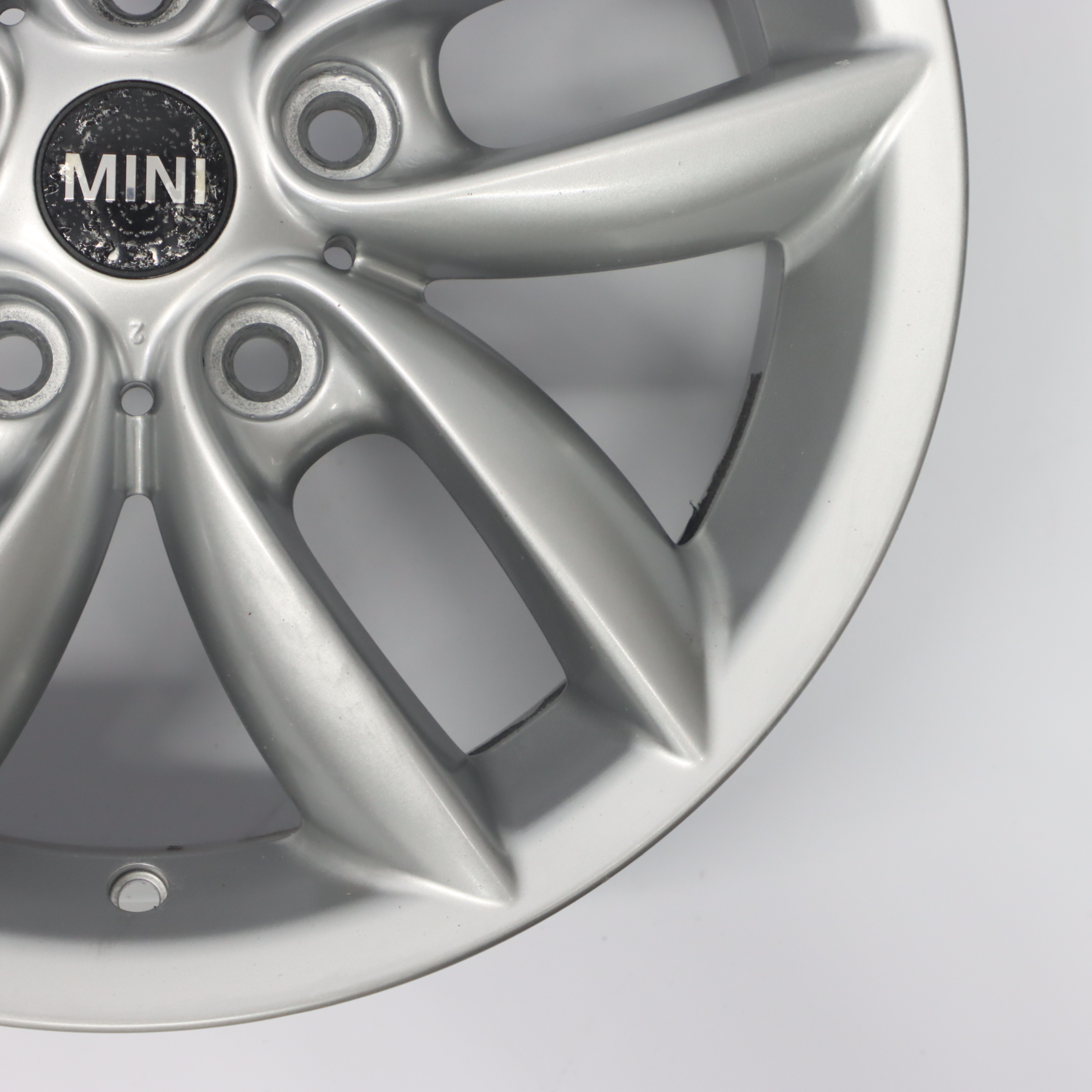 Mini Cooper R60 R61 Silver Wheel Alloy Rim 17" 7J 5-Star Double Spoke 124