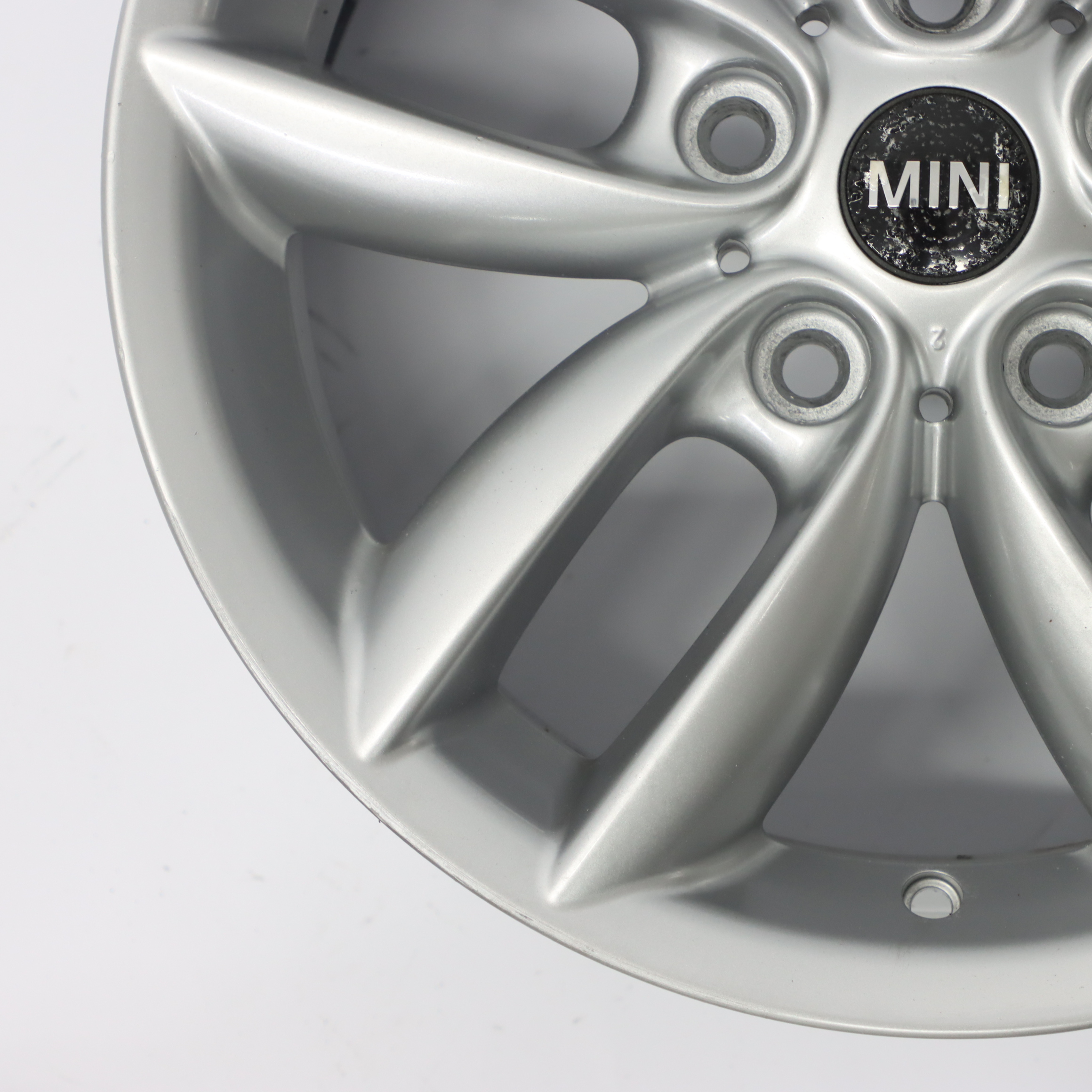 Mini Cooper R60 R61 Silver Wheel Alloy Rim 17" 7J 5-Star Double Spoke 124