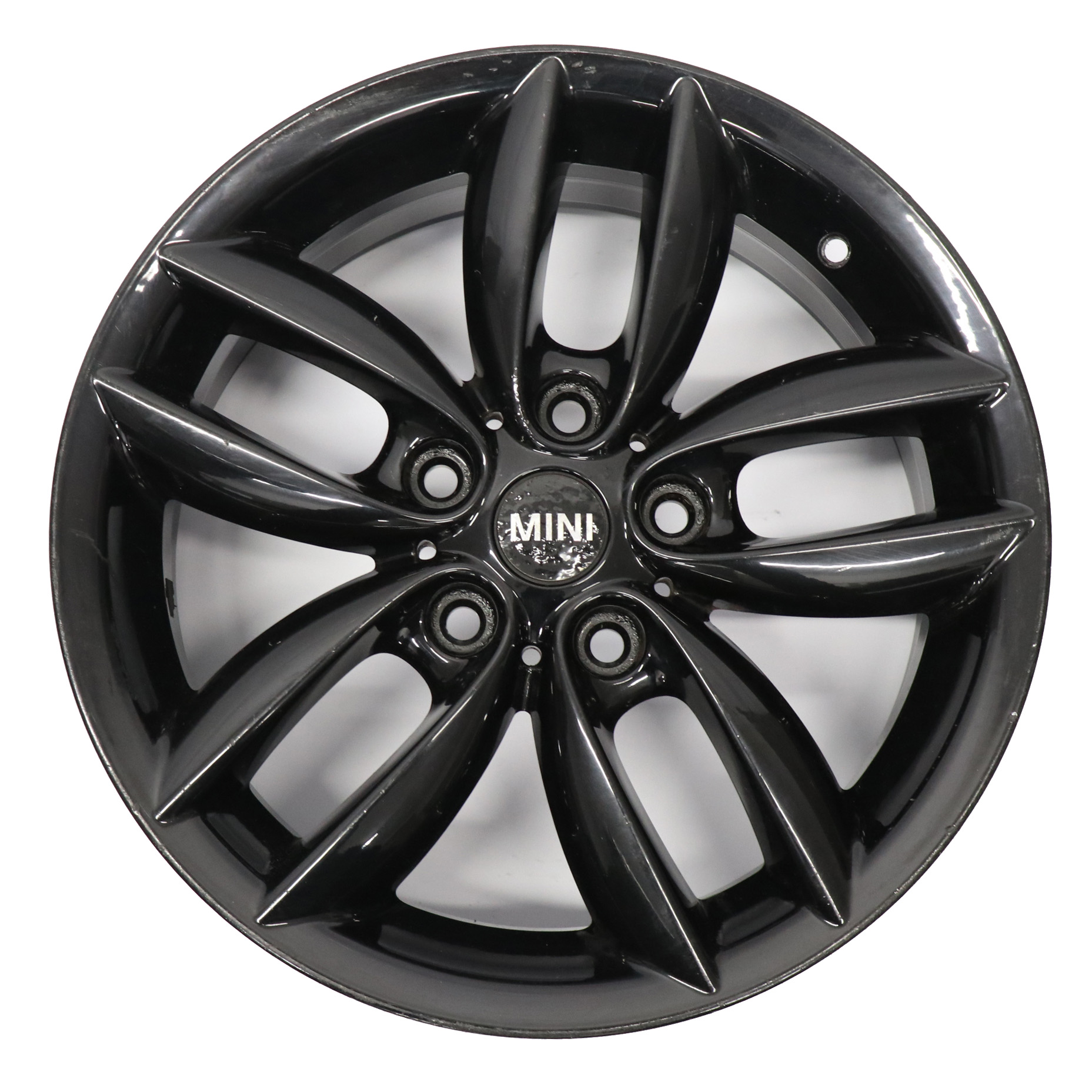 Mini Cooper R60 R61 Black Wheel Alloy Rim 17" 7J 5-Star Double Spoke 124