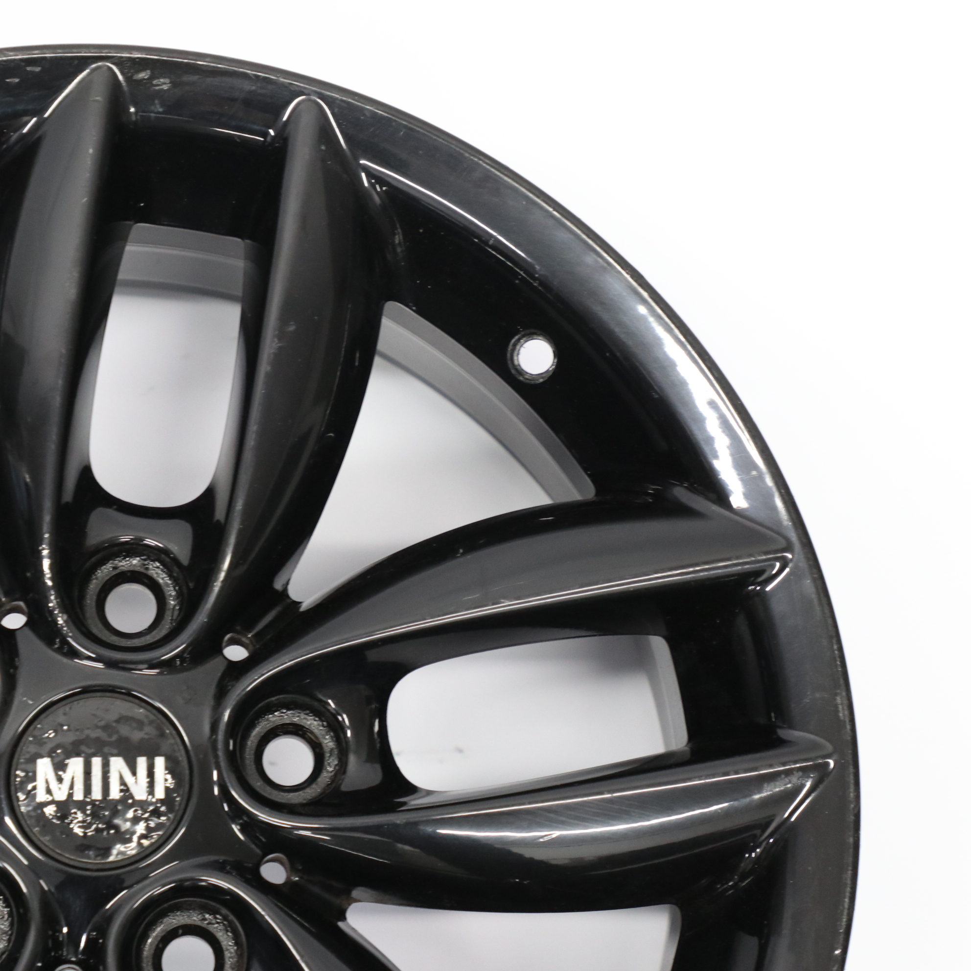 Mini Cooper R60 R61 Black Wheel Alloy Rim 17" 7J 5-Star Double Spoke 124