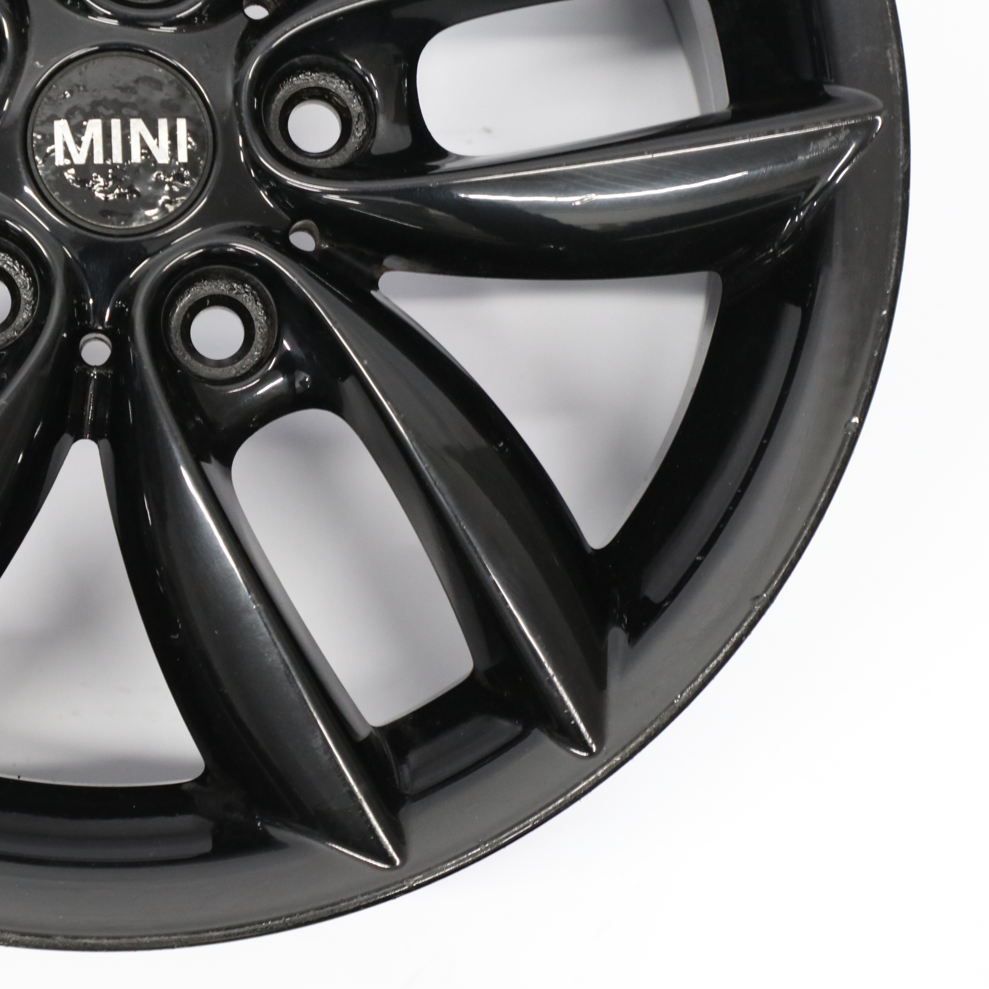 Mini Cooper R60 R61 Black Wheel Alloy Rim 17" 7J 5-Star Double Spoke 124