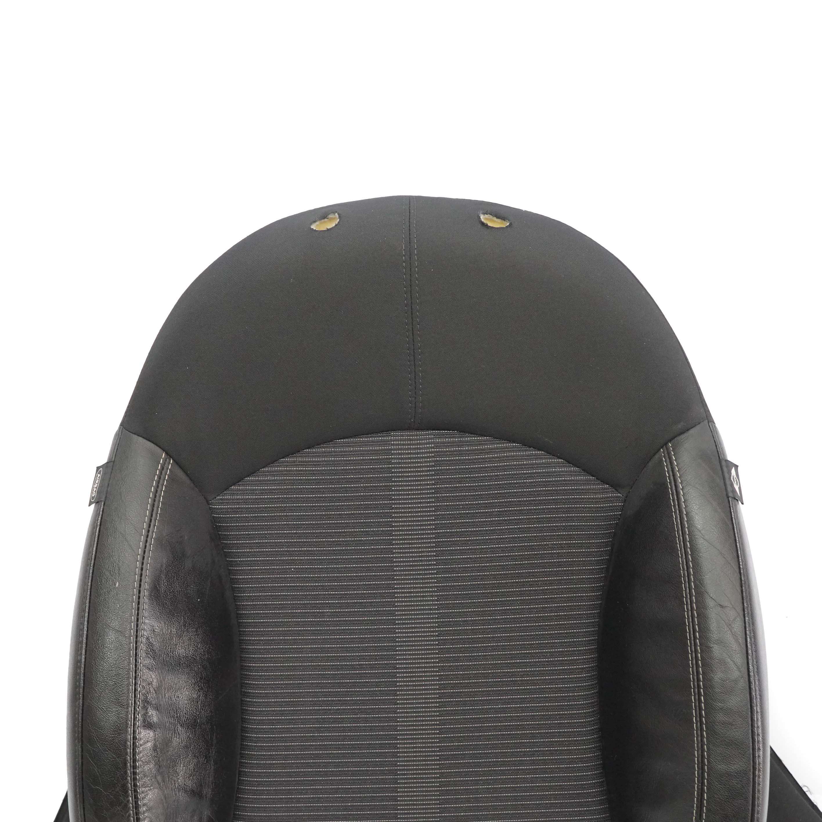 Mini R60 Countryman Sport Seat Backrest Front Right O/S Cloth Leather Tobacco