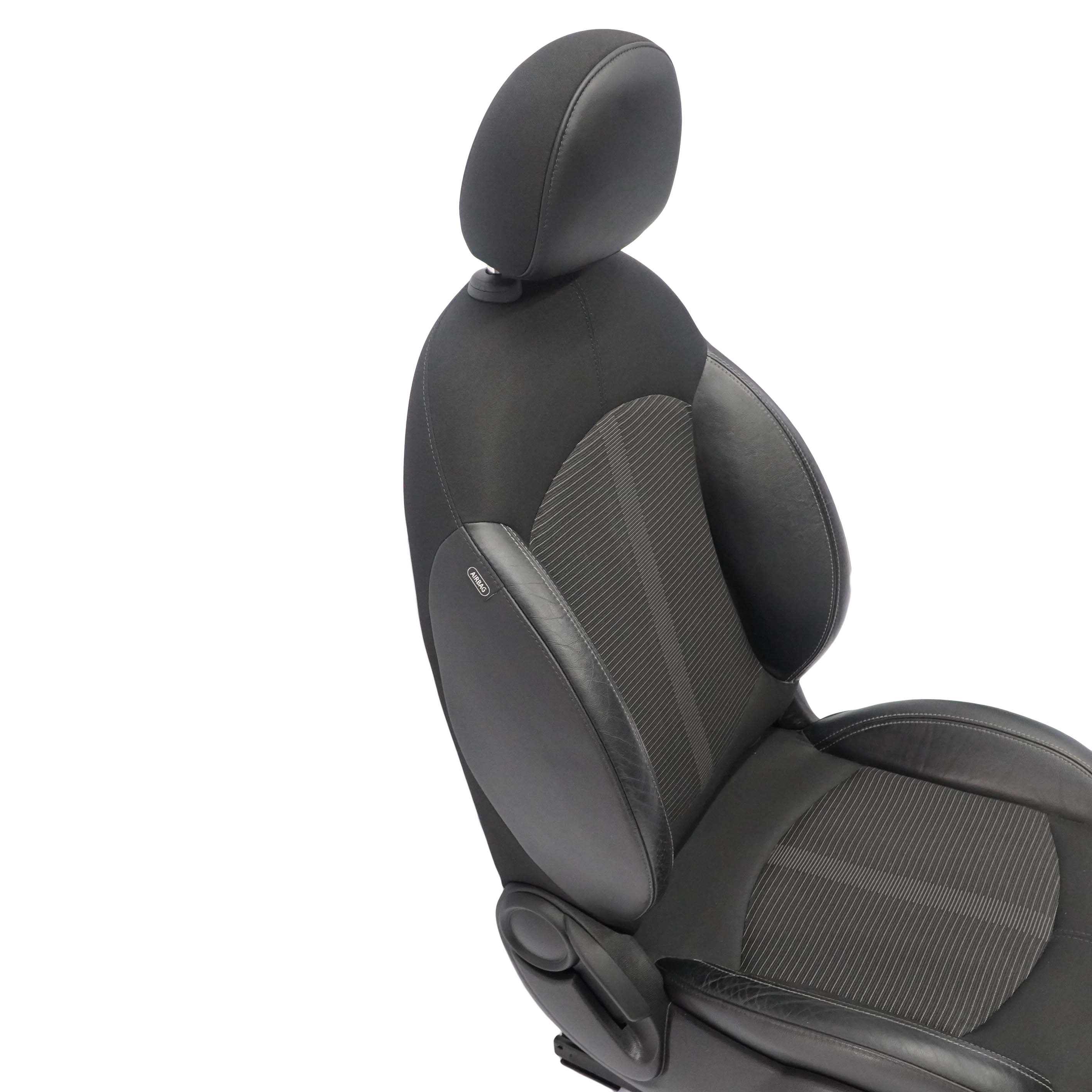 Front Seat MINI R60 Countryman Right O/S Sport Cloth / Leather Tobacco