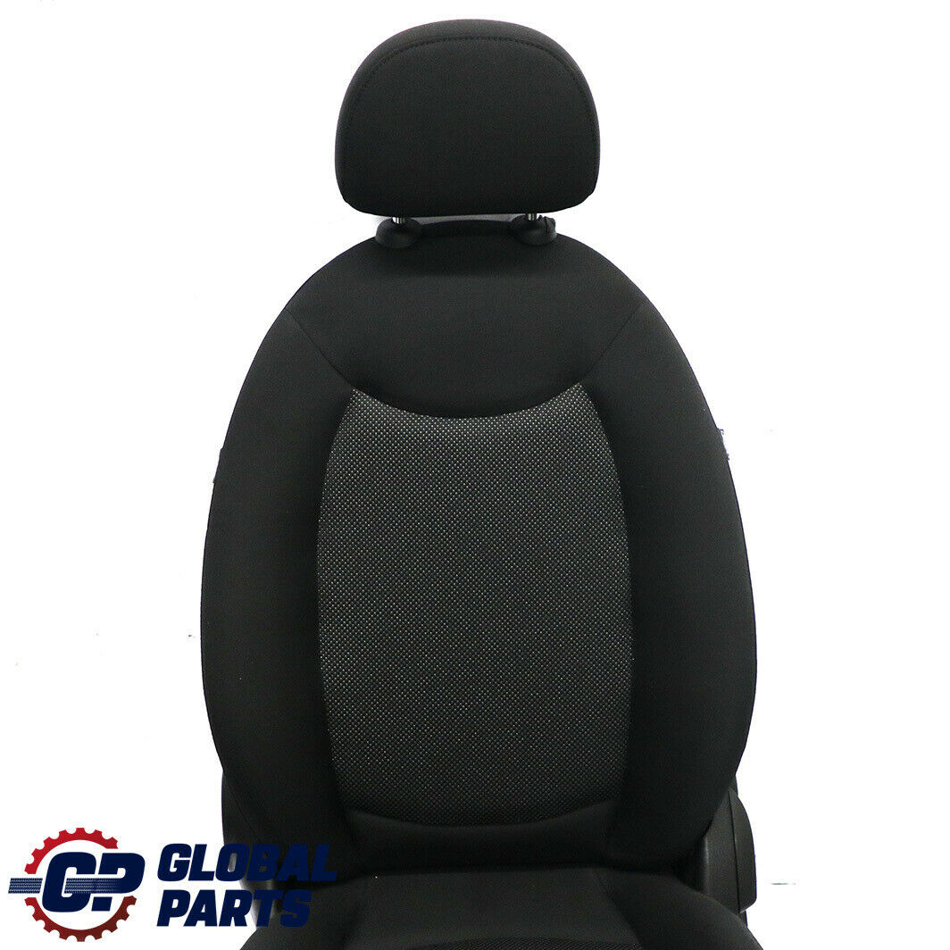 Mini Cooper One R60 Countryman Front Left N/S Cloth Fabric Seat Panther Black