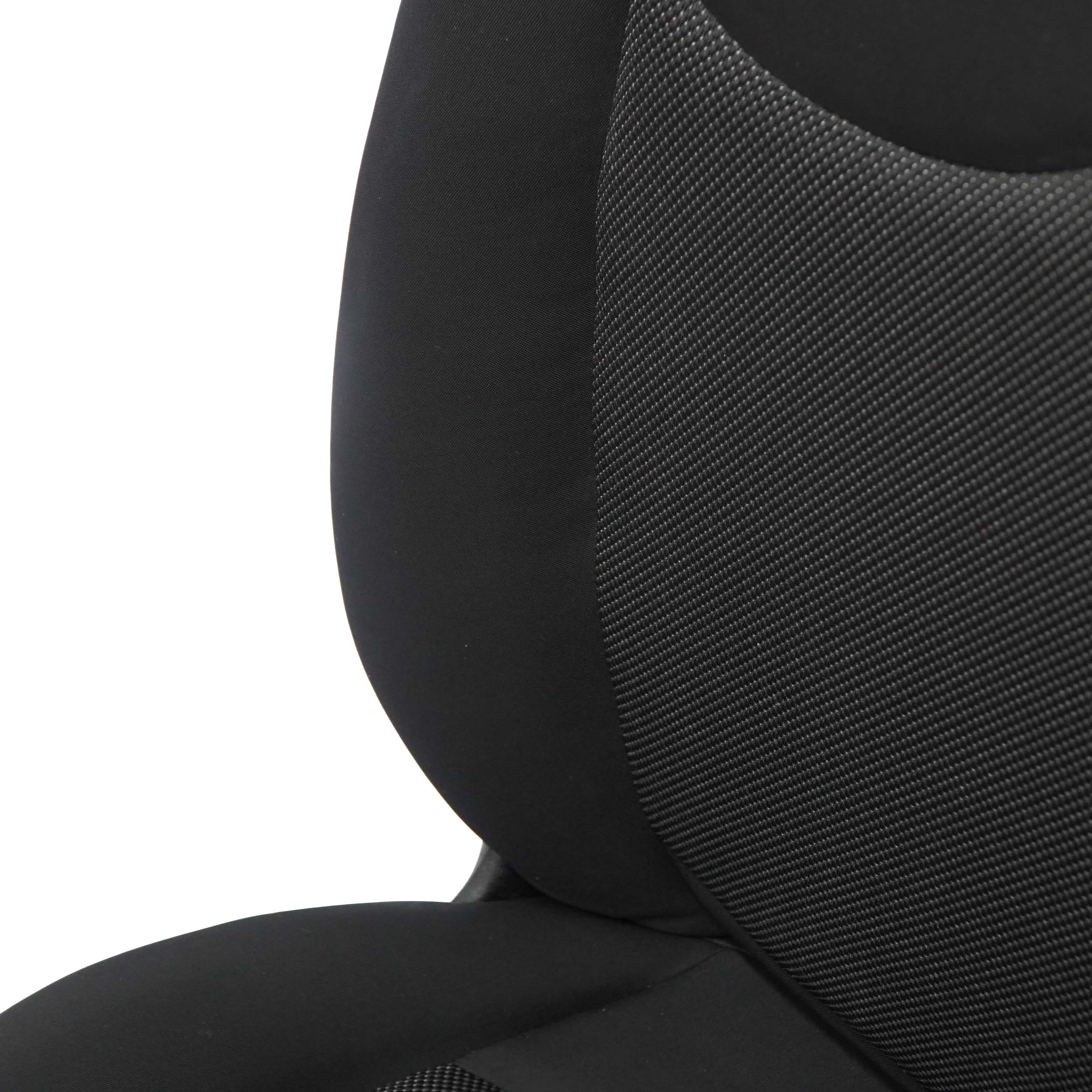 Mini Cooper One R60 Countryman Front Left N/S Cloth Fabric Seat Panther Black