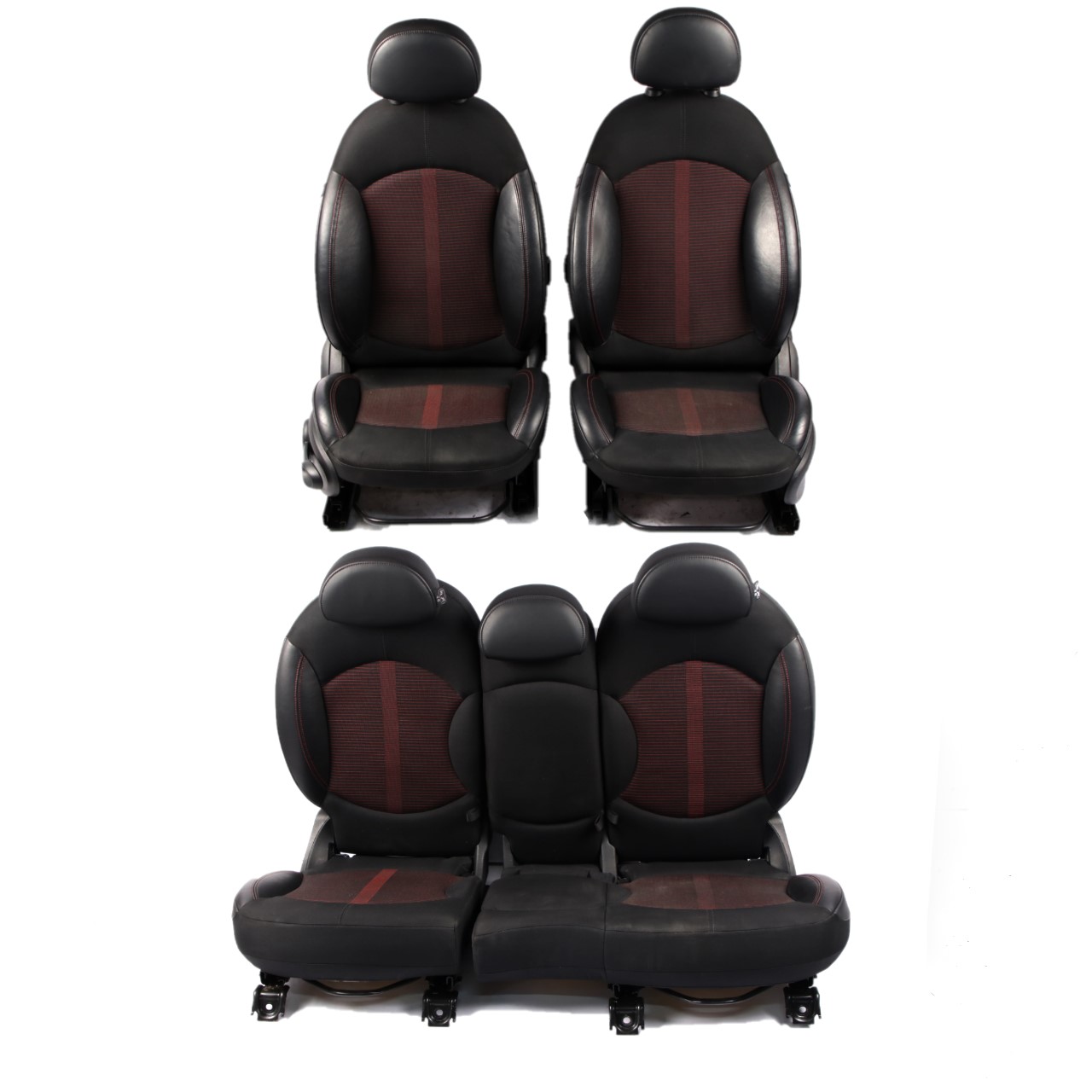 Seats Mini Countryman R60 Cooper Sport Cloth / Leather Seat Light Pure Red