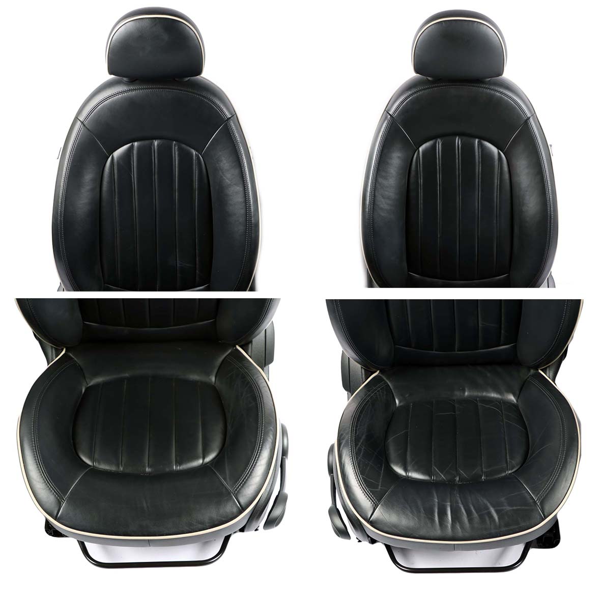 Mini Cooper R60 Countryman Sport Heated Black Leather Lounge Interior Seats Seat