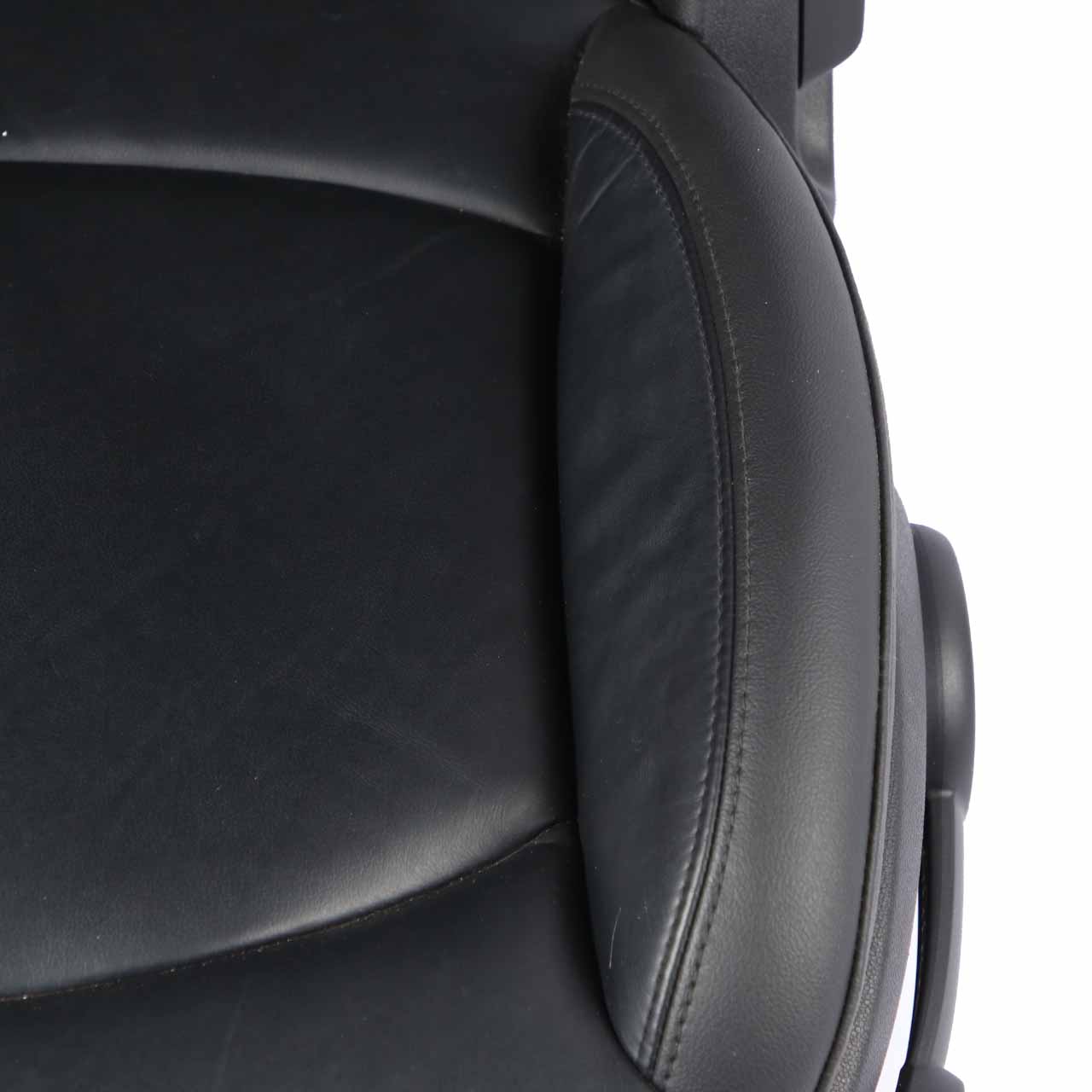 Front Seat Mini Cooper R60 Sport Heated Left N/S Leather Gravity Carbon Black