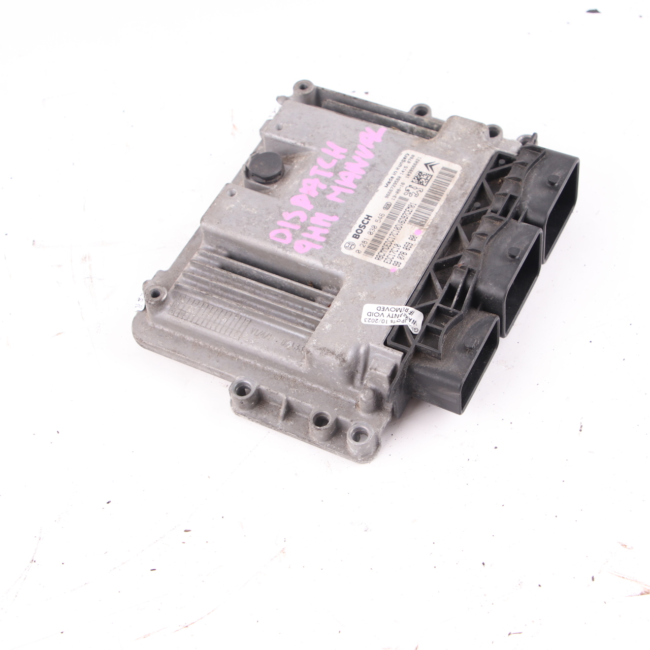 Citroen Dispatch Jumpy III 9HM DV6UC 1.6 Diesel Engine Module ECU 9807885980