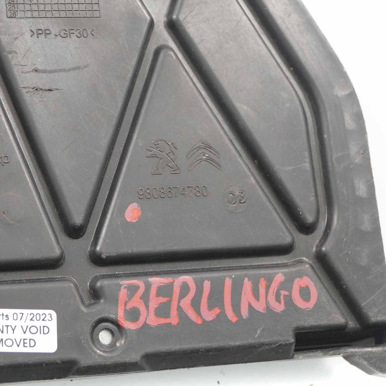 Citroen Berlingo ECU Bracket Control Unit Module Holder Mount 9808674780