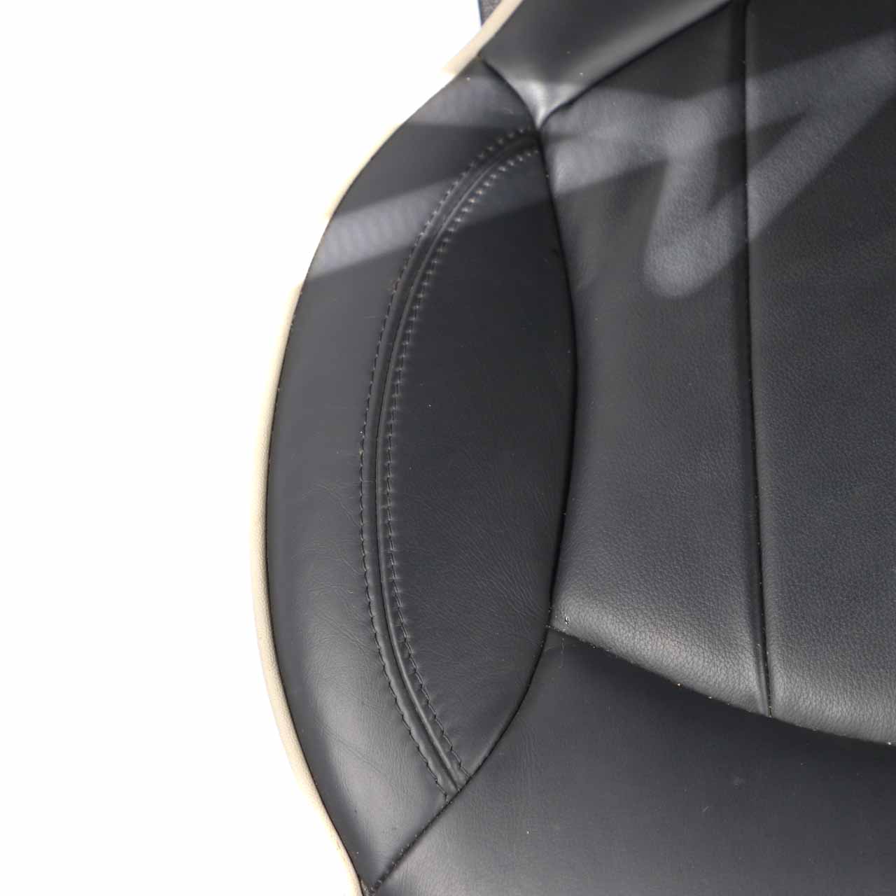 Mini R60 Countryman Rear Seat Folding Right O/S Leather Lounge Carbon Black