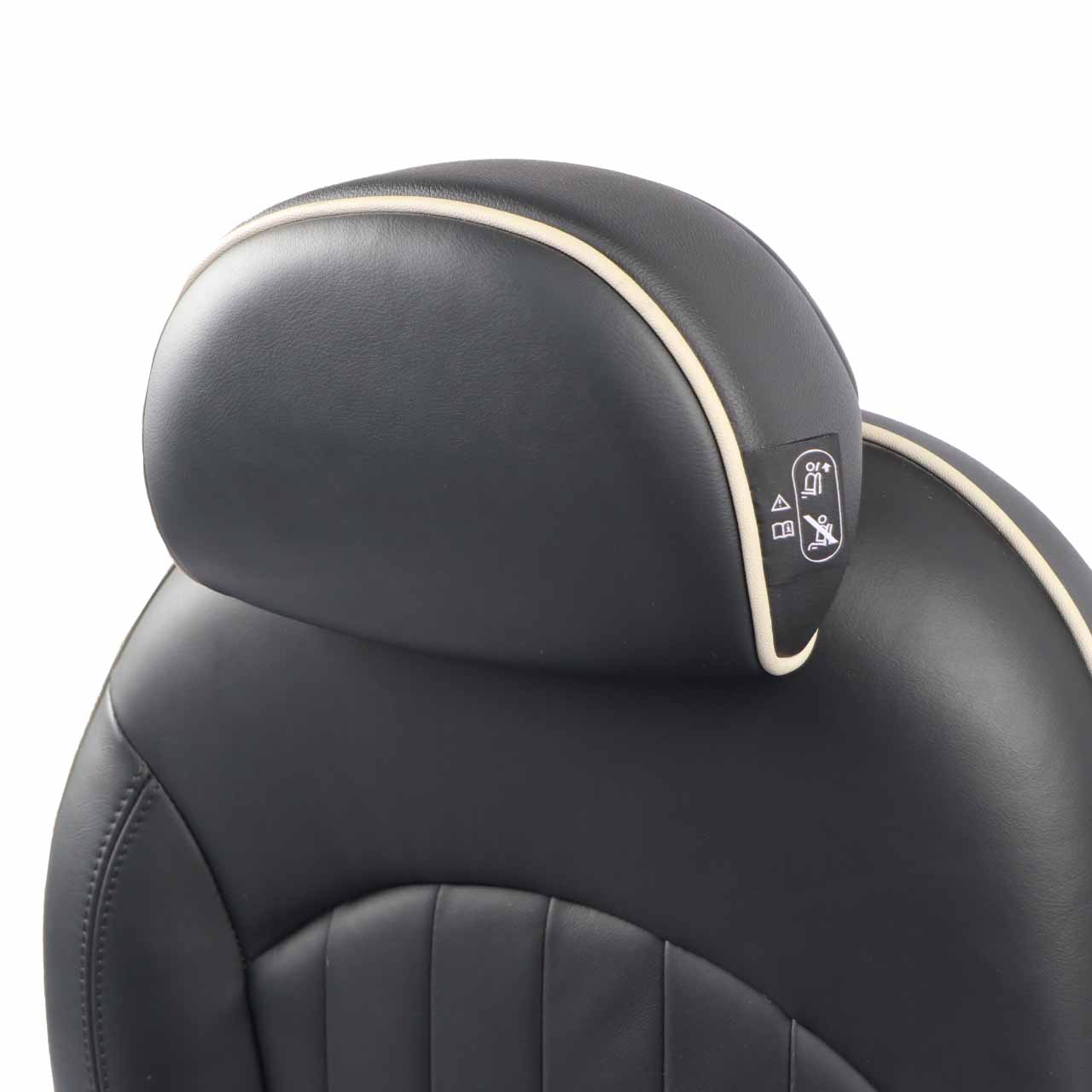 Mini R60 Countryman Rear Seat Folding Right O/S Leather Lounge Carbon Black