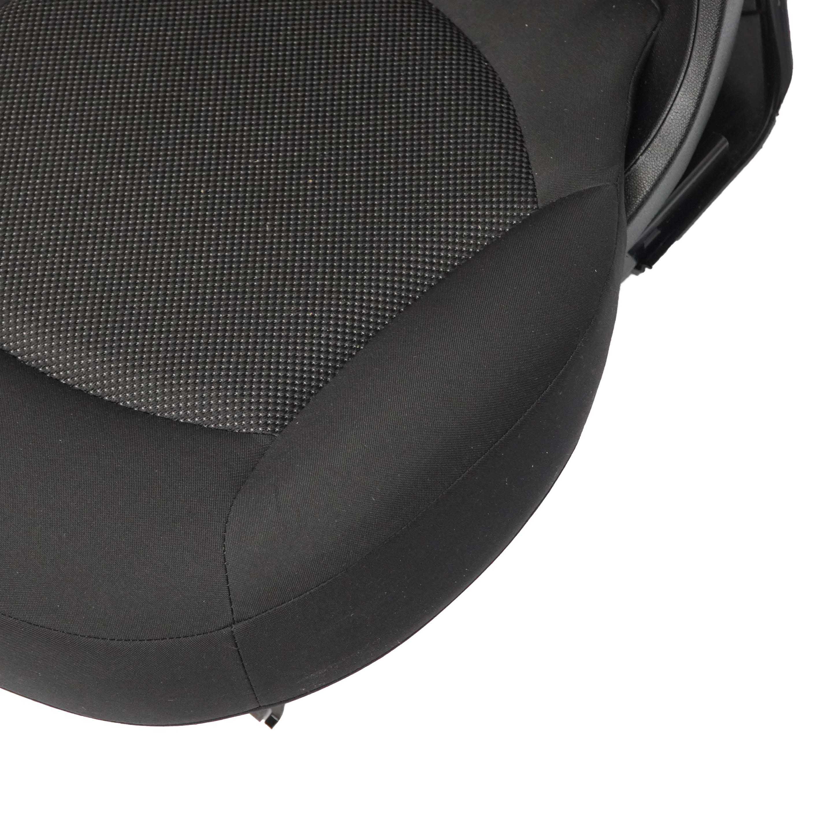 Mini Cooper R60 Countryman Rear Left N/S Folding Seat Cloth Fabric Carbon Black