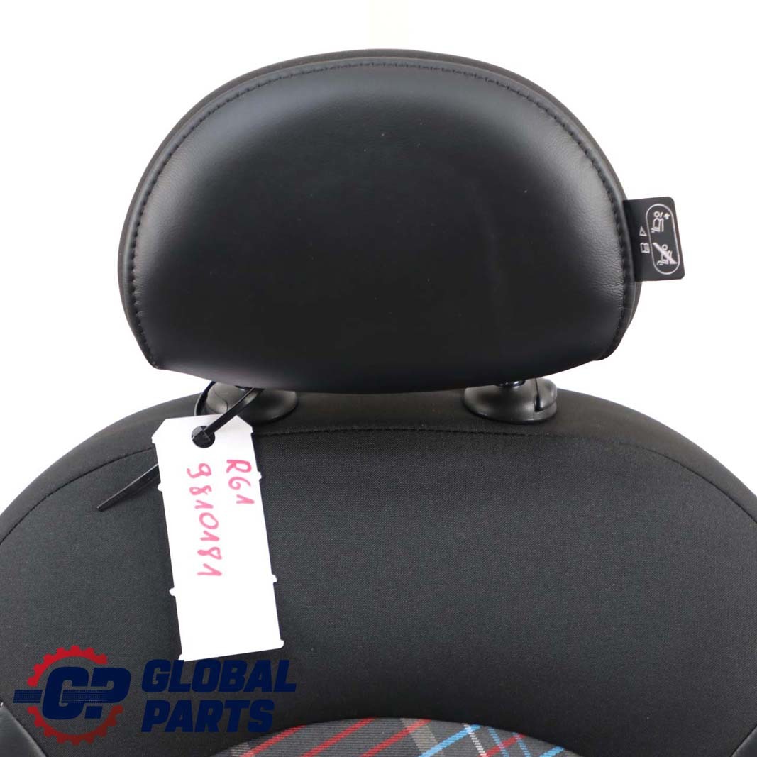 Mini Cooper R61 Paceman Sport Fabric Leather  Carbon Black Rear Right O/S Seat