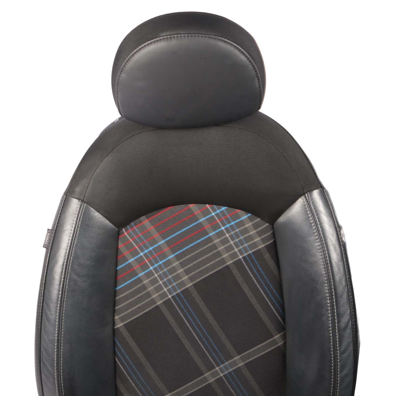 Seats Mini Paceman R61 Cooper Cloth Fabric Leather Carbon Black Front Rear Seat