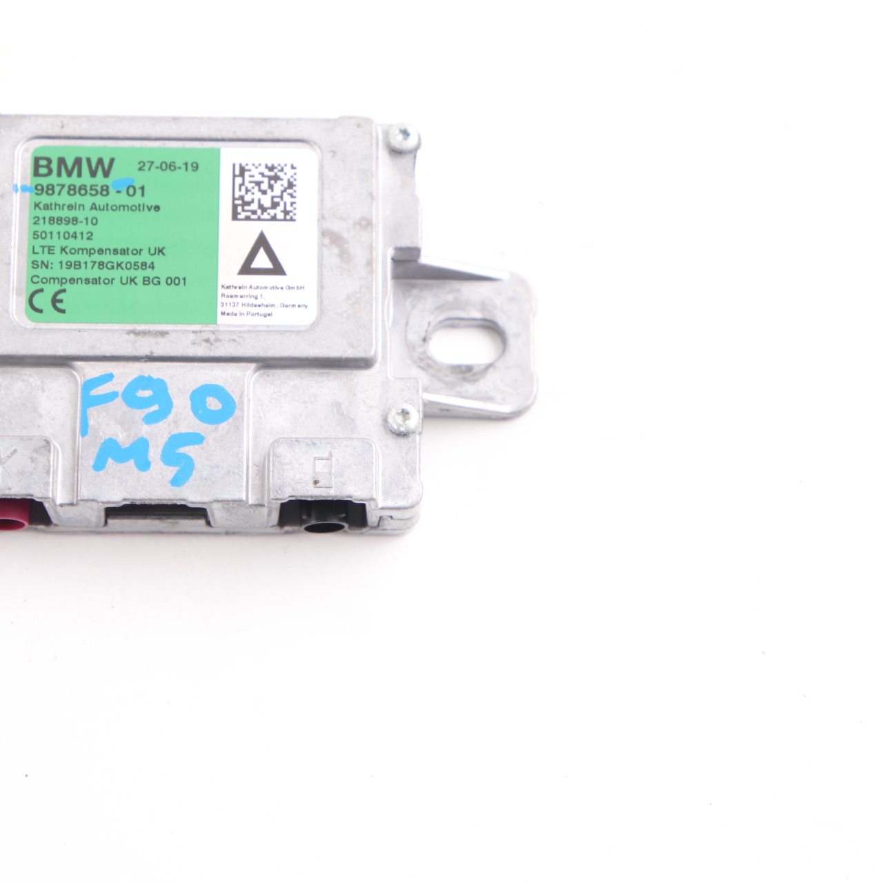 BMW F20 F30 F31 LCI Mini F55 F56 Compensator LTE UK Control Unit Module 9878658