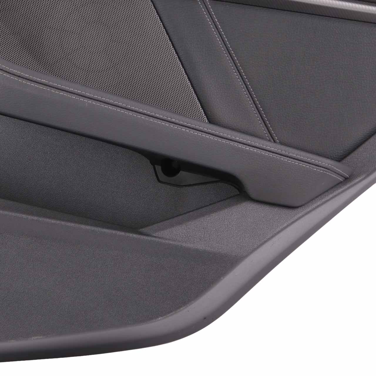 BMW F40 Door Card Rear Right O/S Lining Trim Black Perforated Leather Dakota