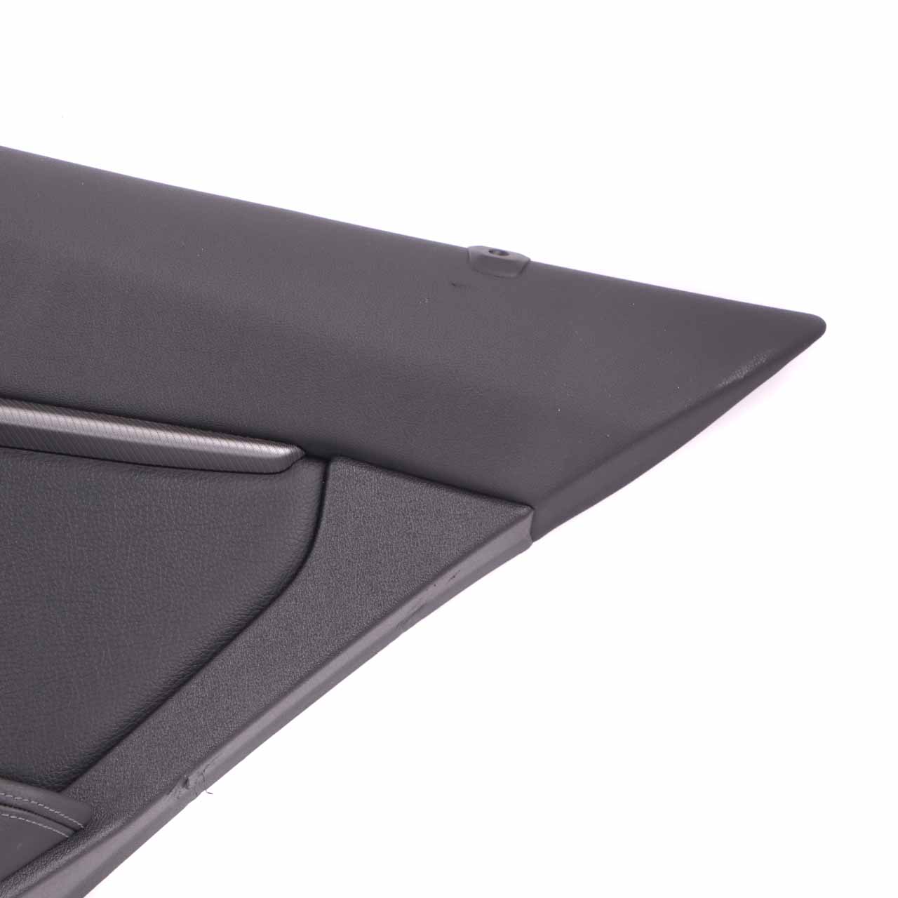 BMW F40 Door Card Rear Right O/S Lining Trim Black Perforated Leather Dakota