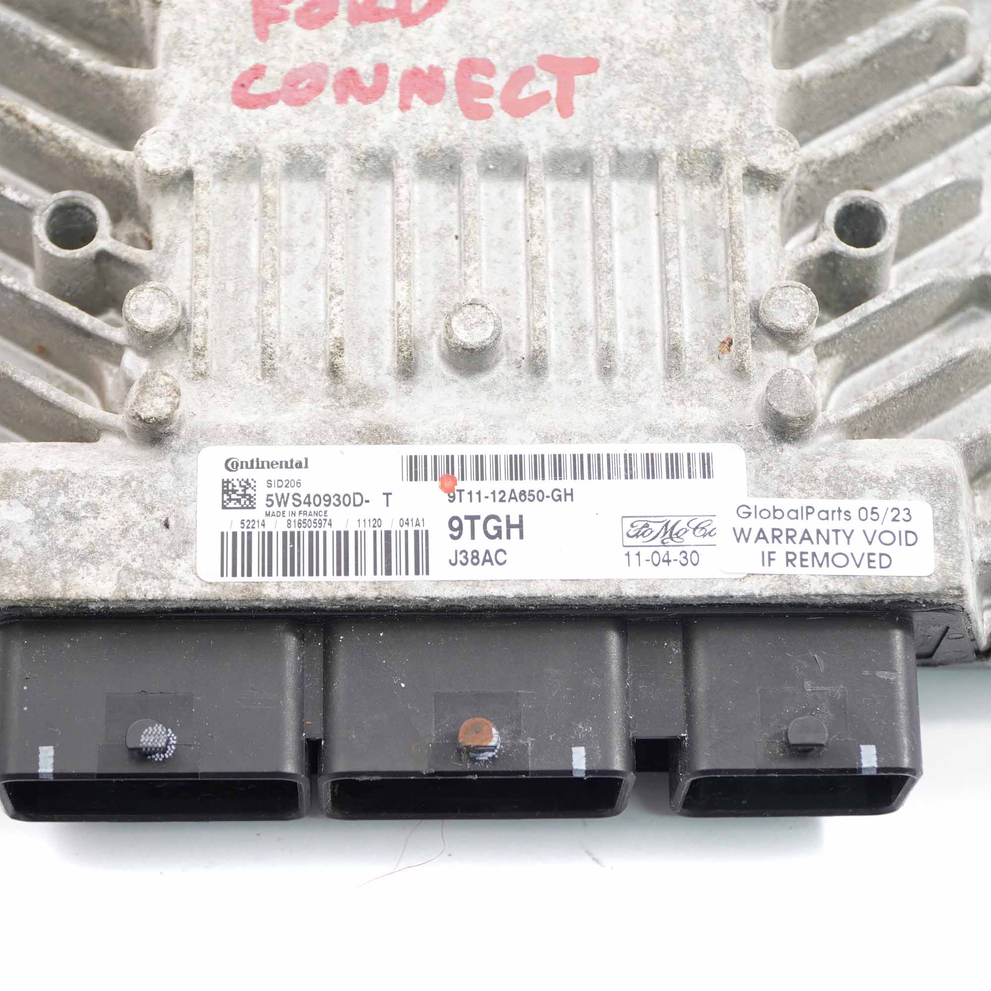 Ford Transit Connect Engine Control Unit ECU 9TGH Module 1.8 TDCi 9T11-12A650-GH