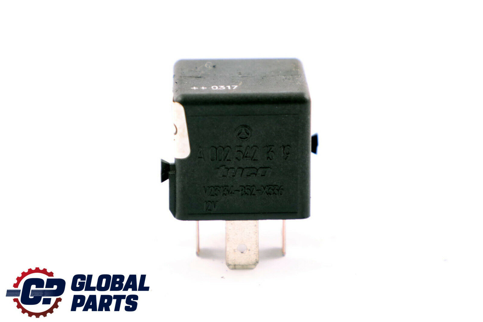 Mercedes W204 Genuine Universal In Car Black Relay 4-Pin Tyco A0025421319