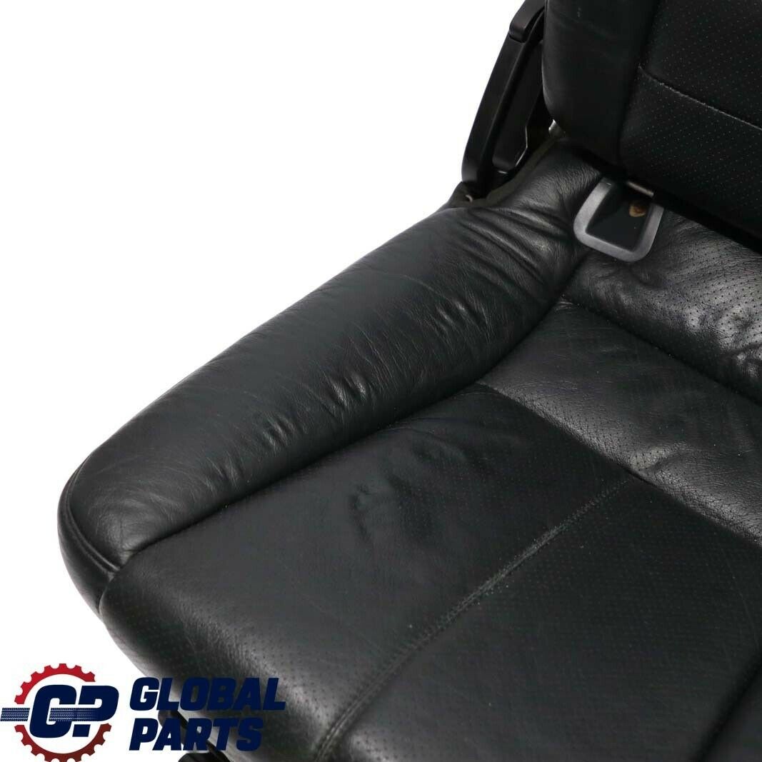 Mercedes ML W163 Black Leather Bench Backrest Rear Right O/S Seat A1639201846