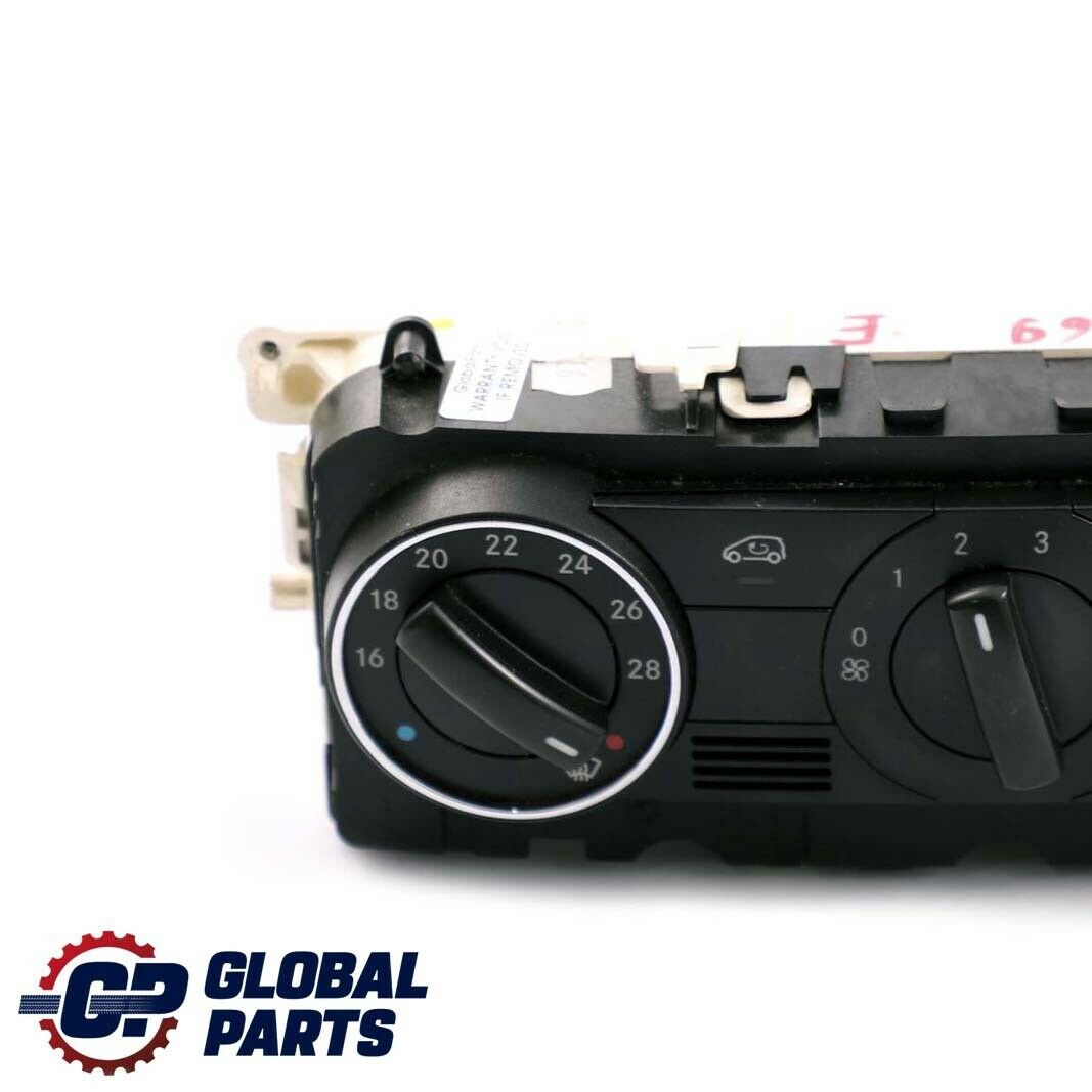 Mercedes-Benz A B Class W169 W245 Heater Control Unit Switch Panel A1698300585