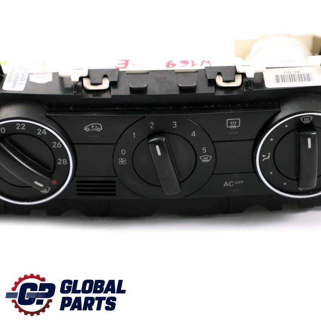 Mercedes-Benz A B Class W169 W245 Heater Control Unit Switch Panel A1698300585