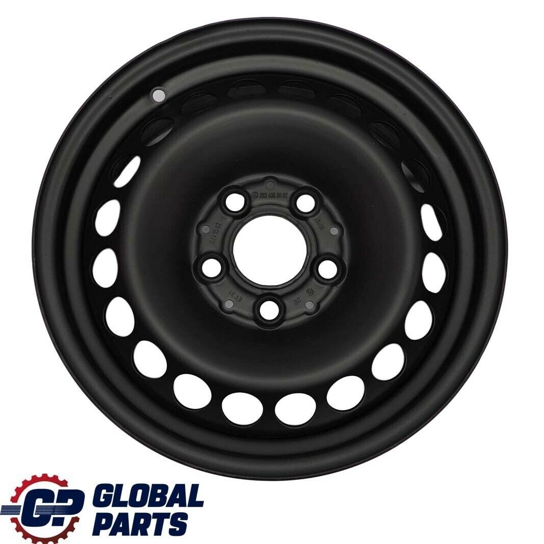 Mercedes-Benz C-Class W203 S203 Black Spare Wheel 15" 6J ET:31 A2034000002