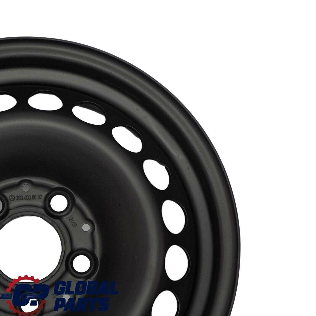 Mercedes-Benz C-Class W203 S203 Black Spare Wheel 15" 6J ET:31 A2034000002