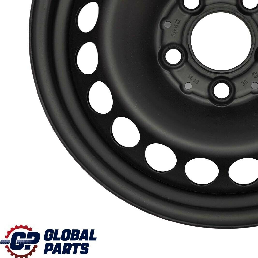 Mercedes-Benz C-Class W203 S203 Black Spare Wheel 15" 6J ET:31 A2034000002