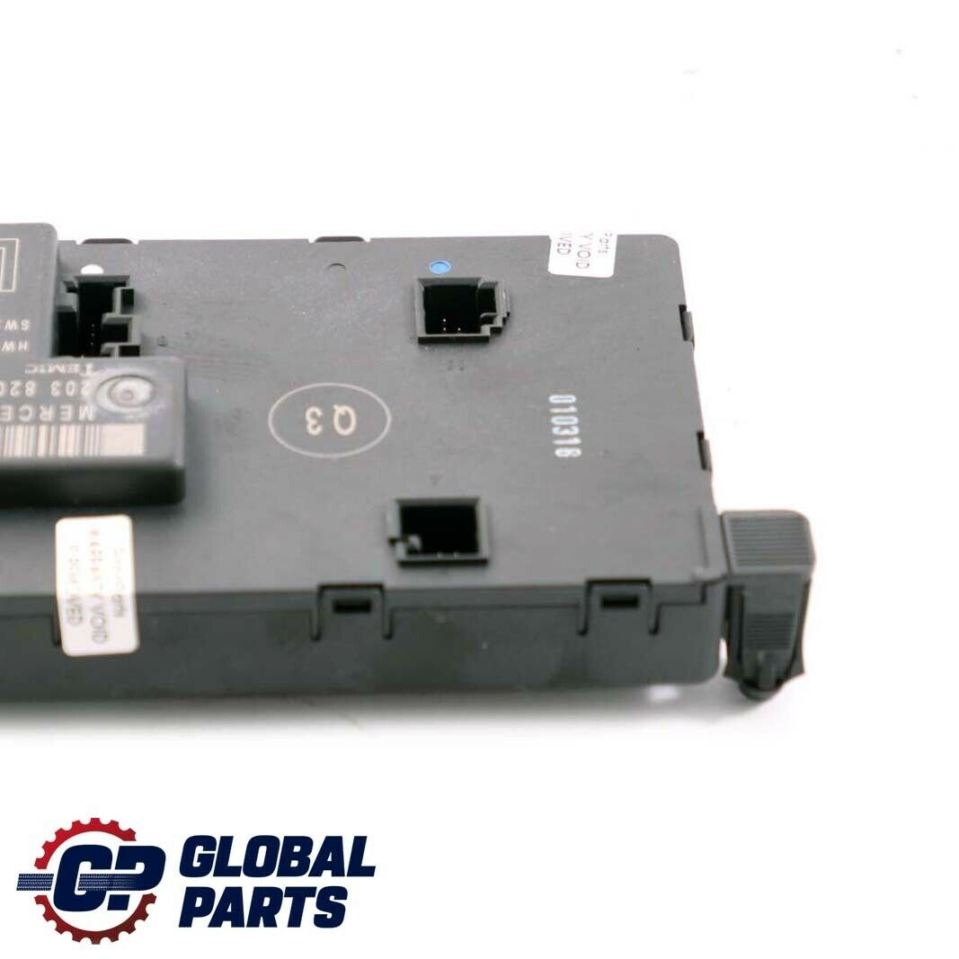 Mercedes-Benz C-Class W203 Door Control Module Front Left N/S A2038201585