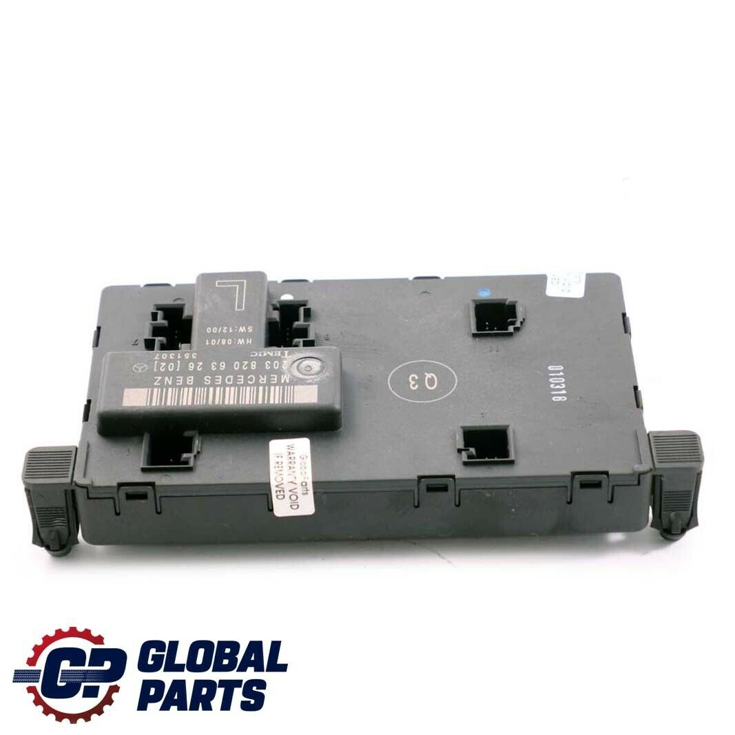 Mercedes-Benz C-Class W203 Door Control Module Front Left N/S A2038201585