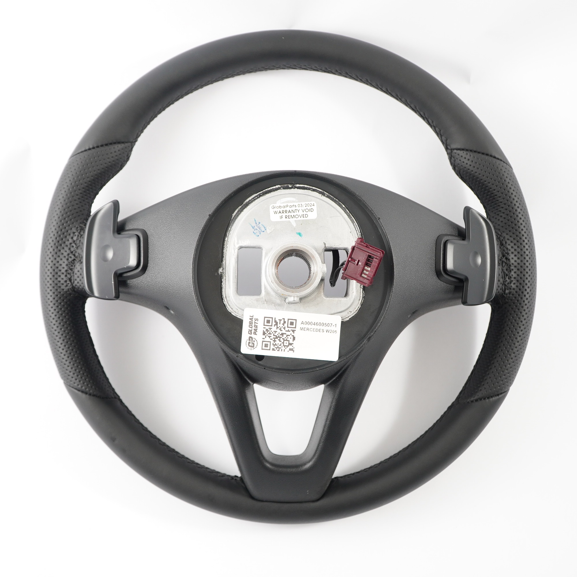 Steering Wheel Mercedes W205 C253 NEW Black Leather Multifunction Paddle Shift