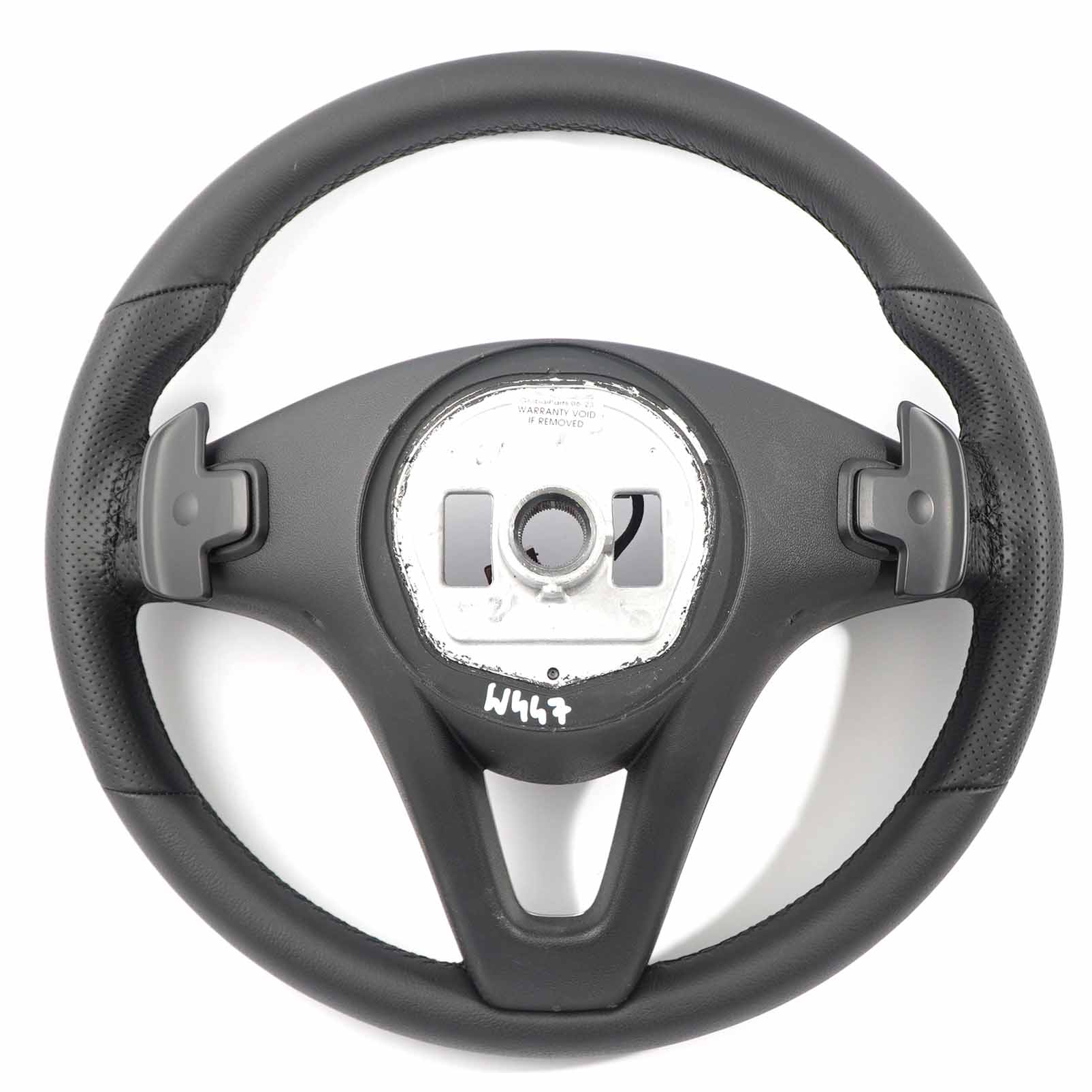 Mercedes Vito W447 W448 NEW Black Leather Sport Steering Wheel Paddle Shift 