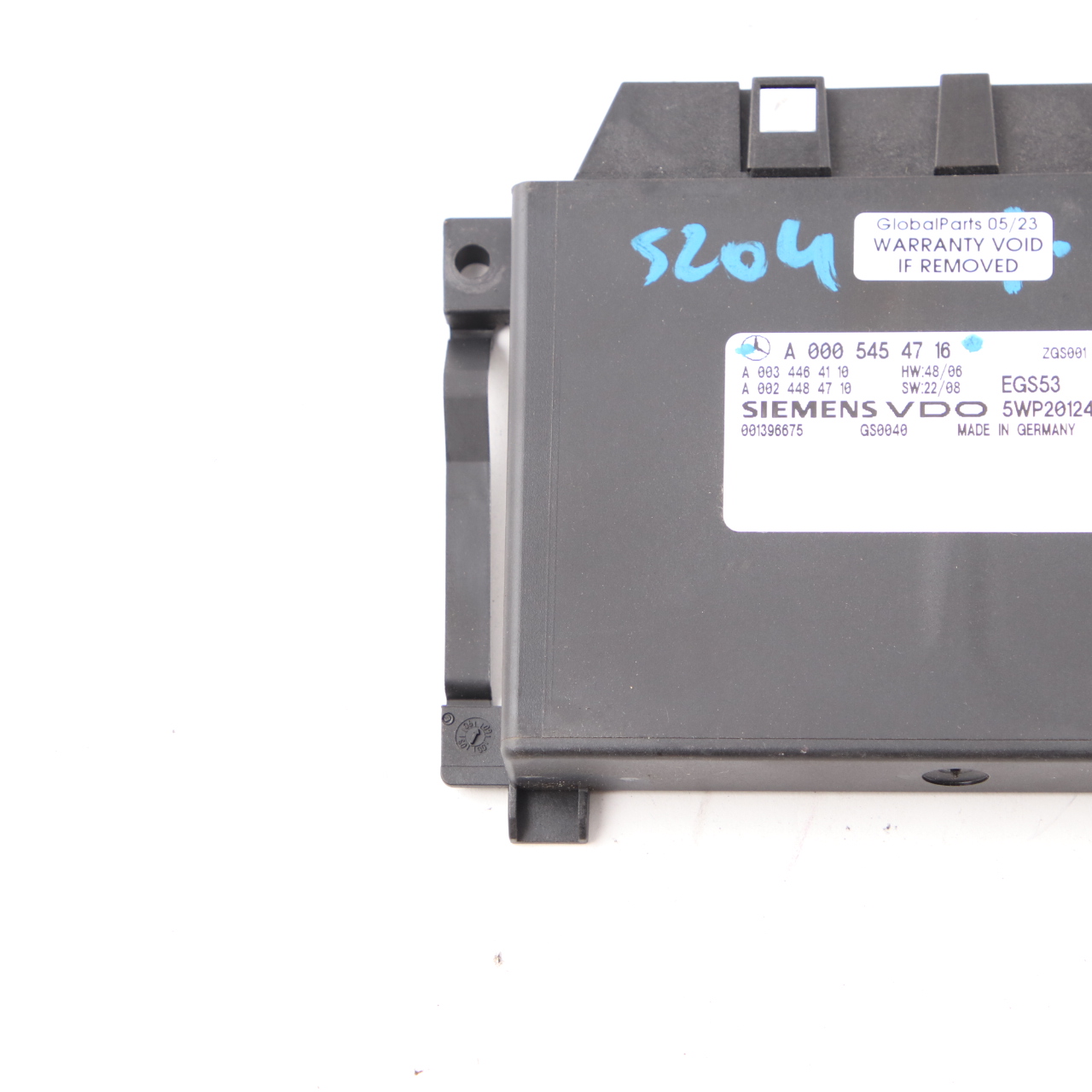 Mercedes W204 Automatic Gearbox EGS Control Module Unit ECU A0005454716