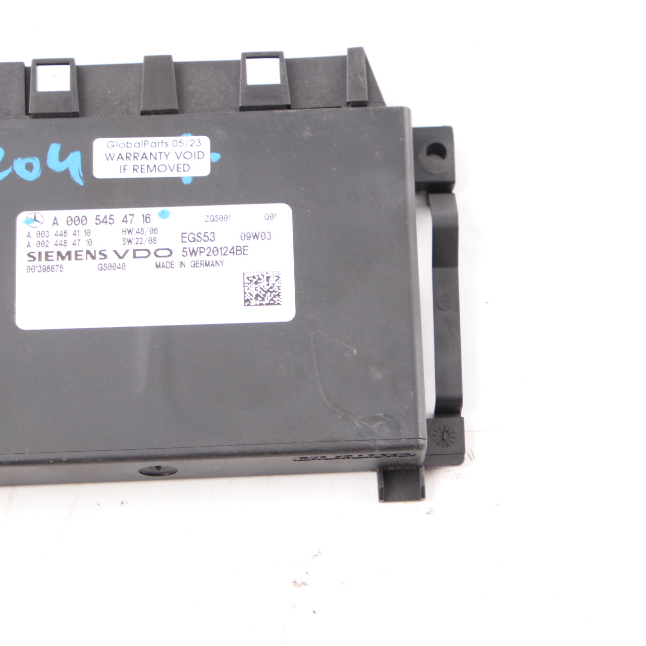 Mercedes W204 Automatic Gearbox EGS Control Module Unit ECU A0005454716