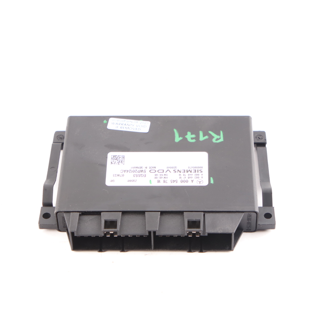 Mercedes R171 VDO Transmission Control Unit Module EGS A0005457616