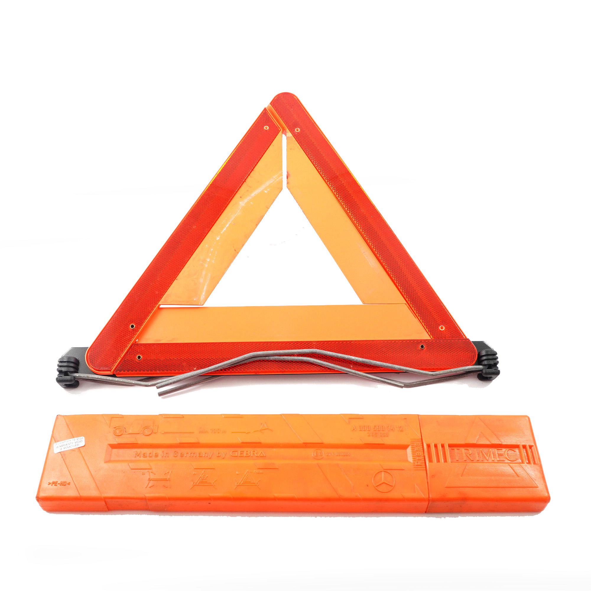 Mercedes W639 Trunk Accessories Hazard Warning Triangle A0005907412