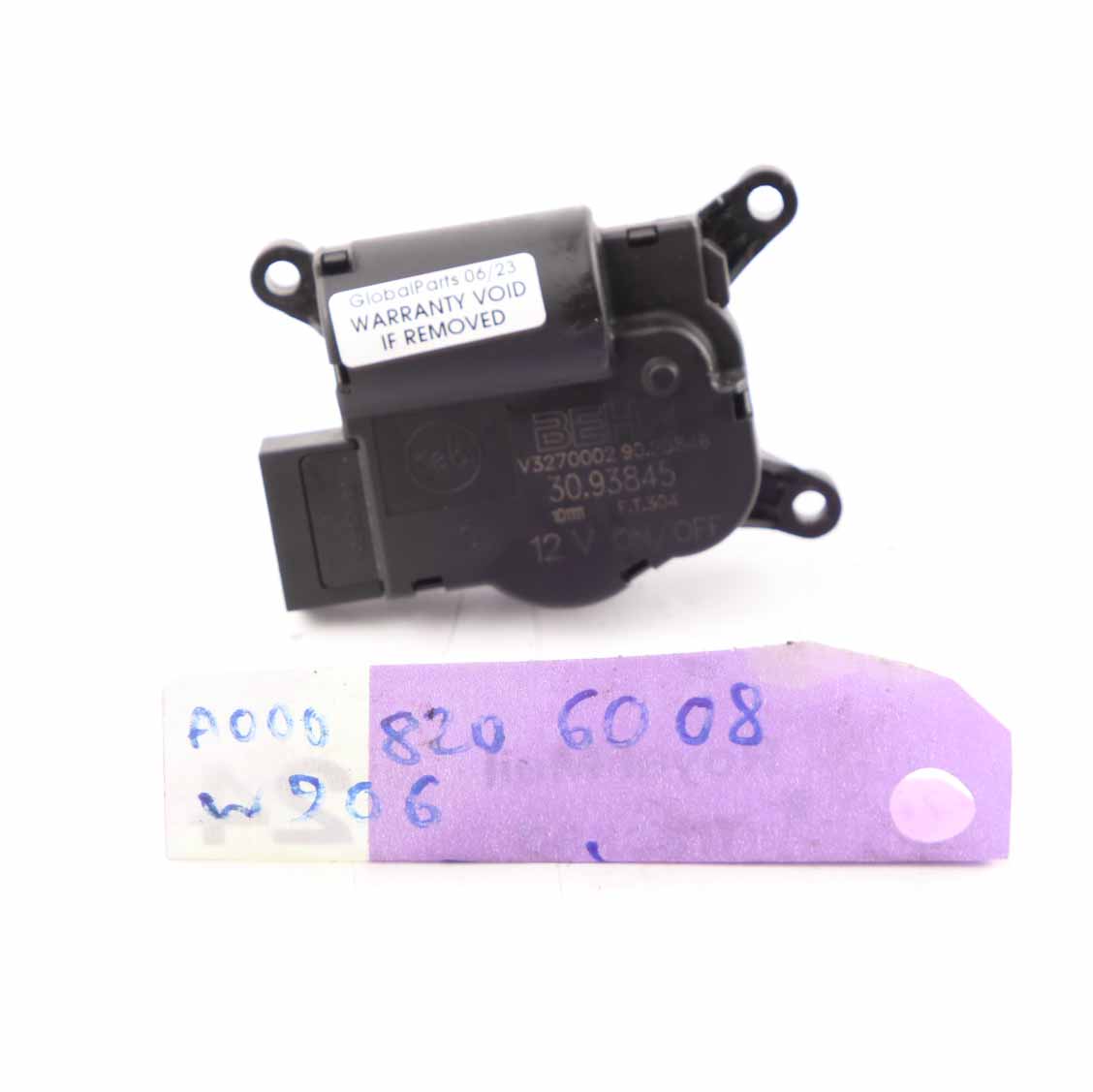 Mercedes Sprinter W906 Air Heater Flap Motor Actuator Stepper A0008206008