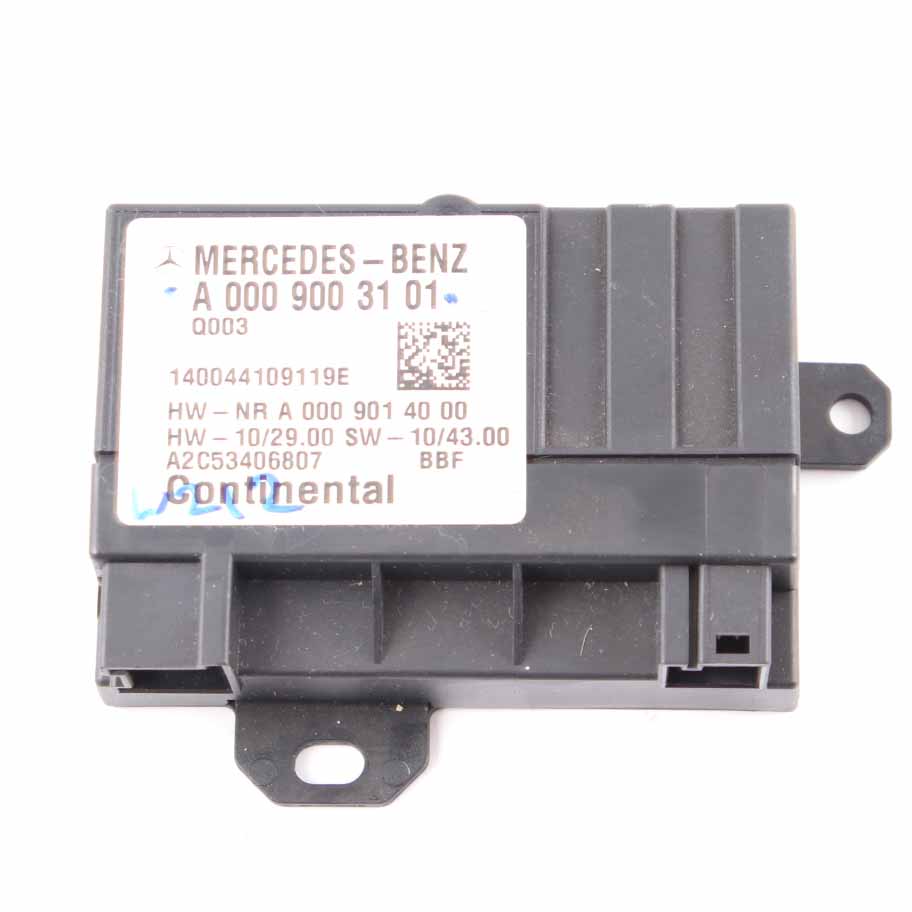 Mercedes-Benz C E S W204 W212 W221 Fuel Pump Module Control Unit A0009003101