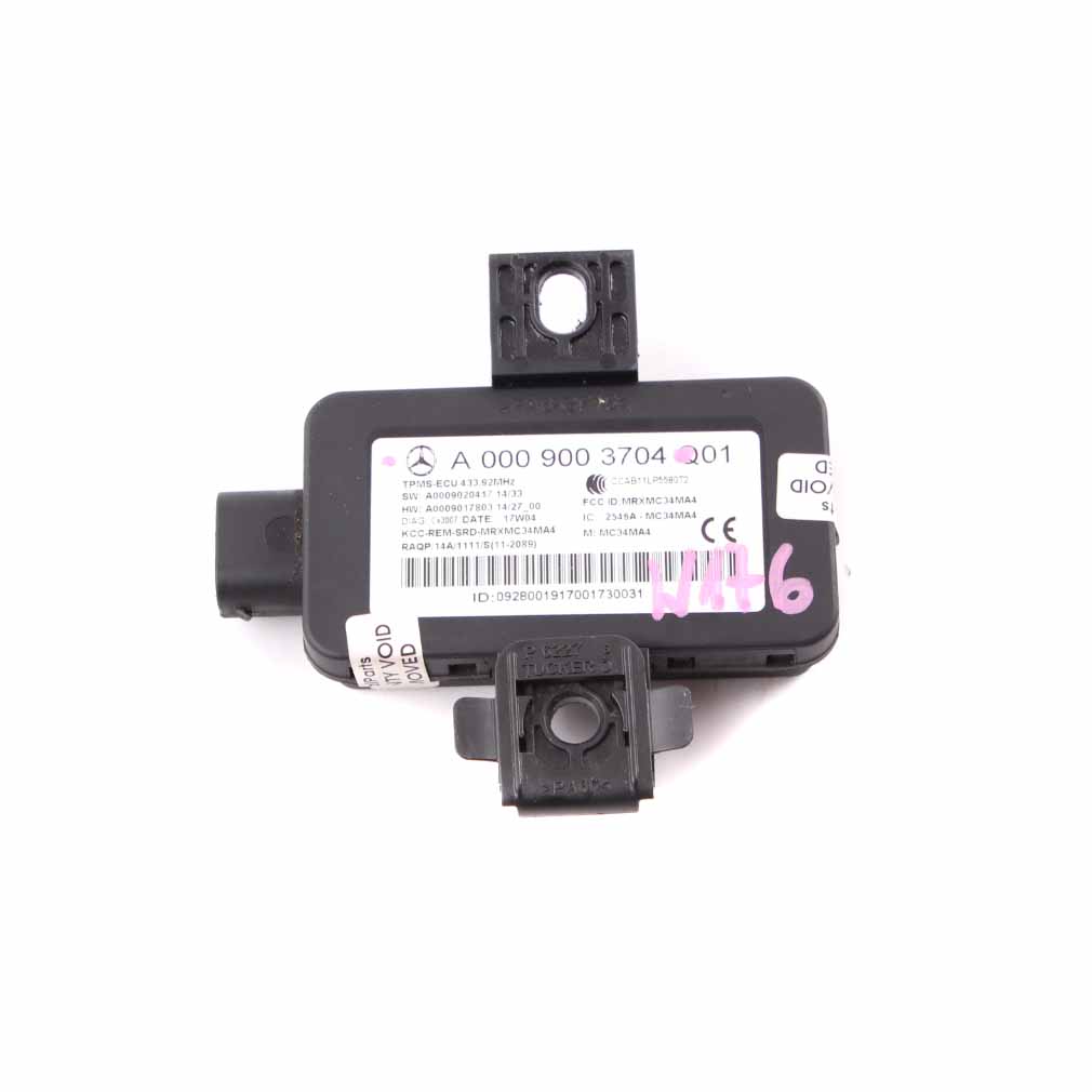 Mercedes W204 W212 Tyre Pressure Check Monitor Control Unit Module A0009003704