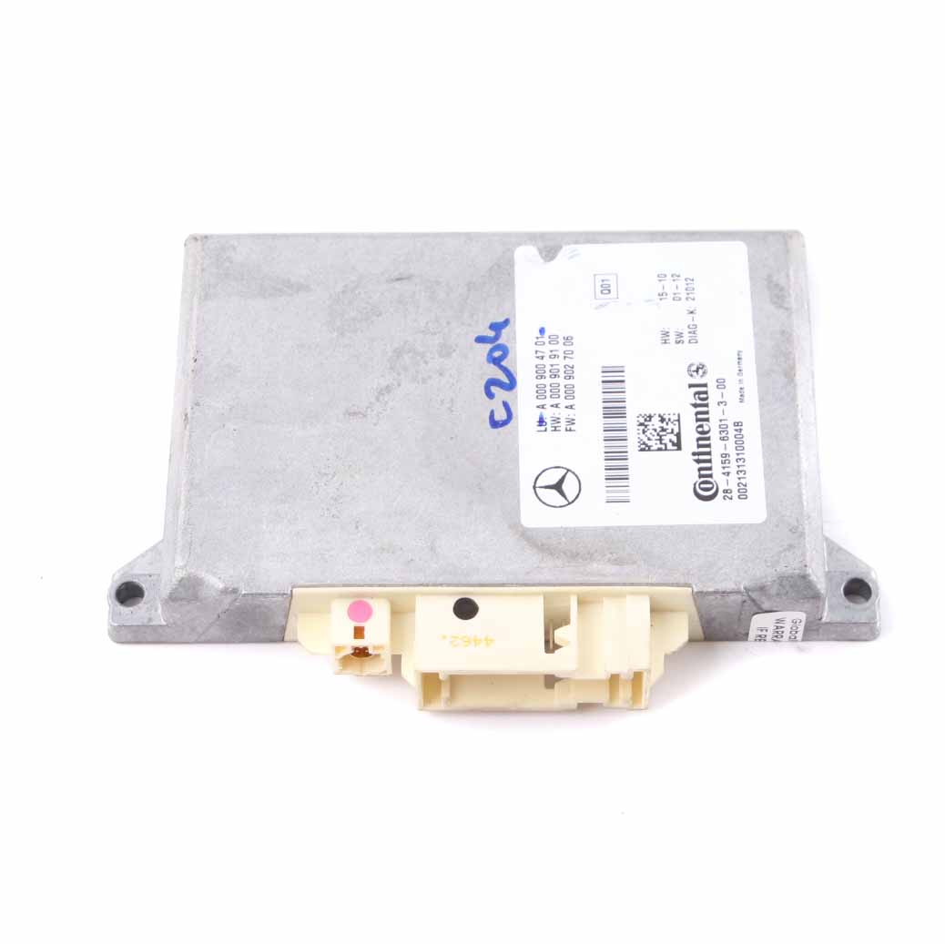 Distance Radar Module Mercedes C204 Distronic Control Unit ECU A0009004701