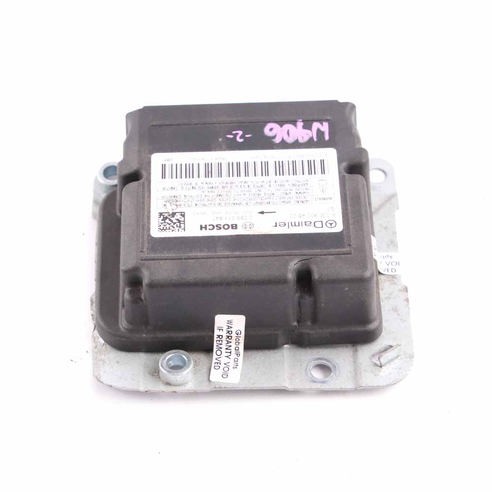 Airbag Module Mercedes W639 W906 ECU Control Unit Crash Impact A0009004802